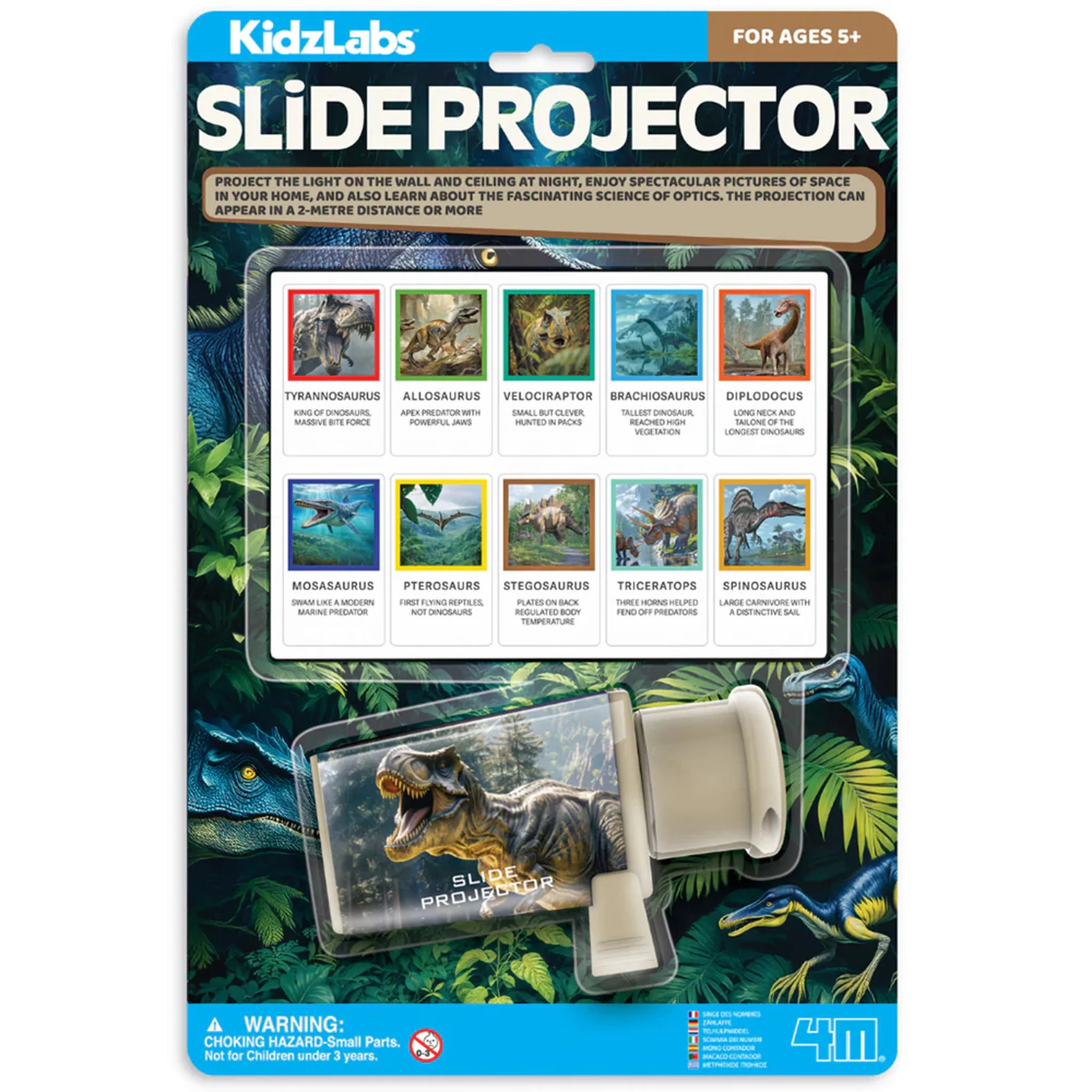 4M Dinosaur Slide Projector