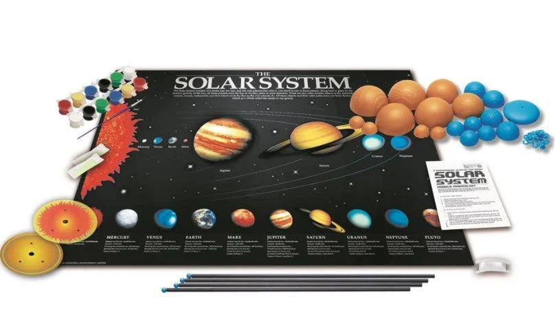 4M 3-Dimensional Glow-In-The-Dark Solar System Model Making Kit - Image 2