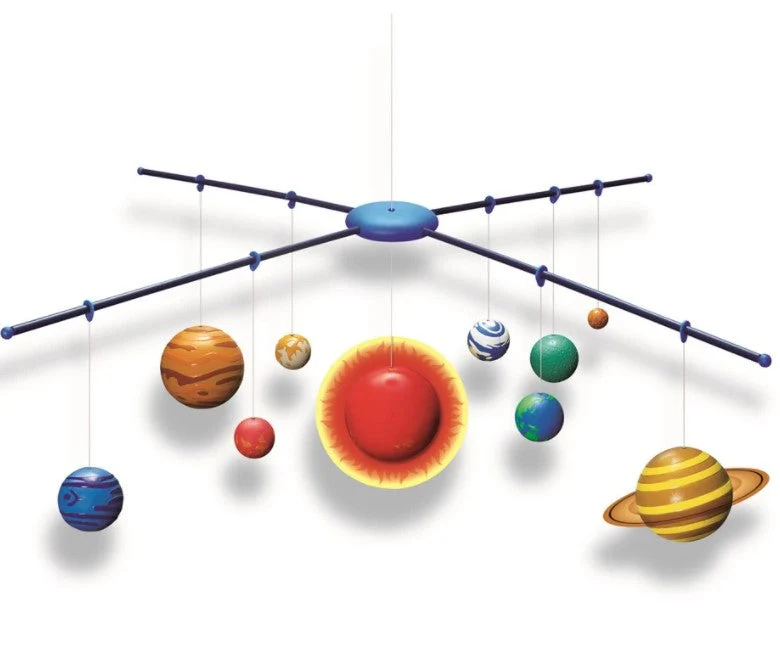 4M 3-Dimensional Glow-In-The-Dark Solar System Model Making Kit - Image 3