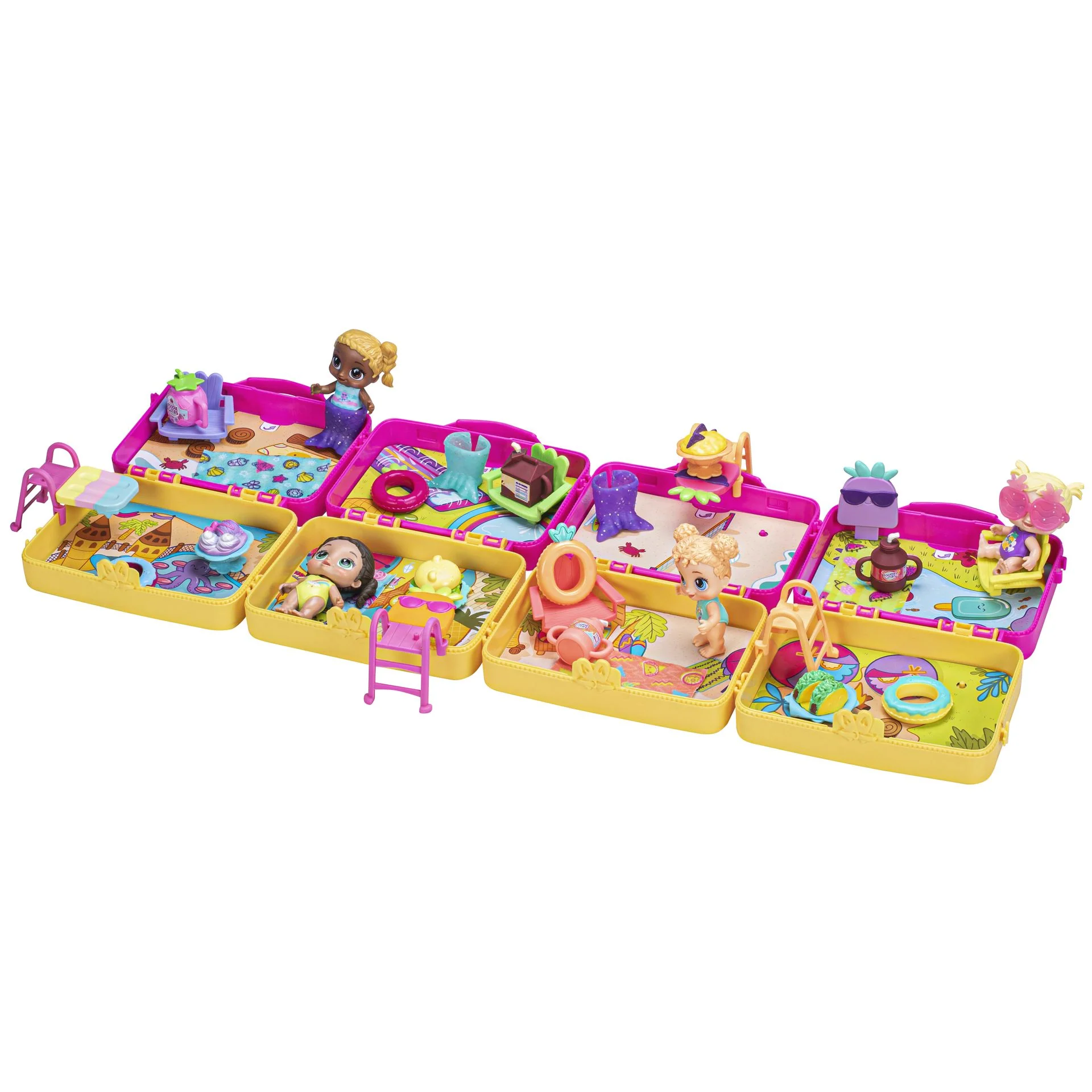 Baby Alive Foodie Cuties Sun Series 3 Surprise Doll & Accessories - Image 4