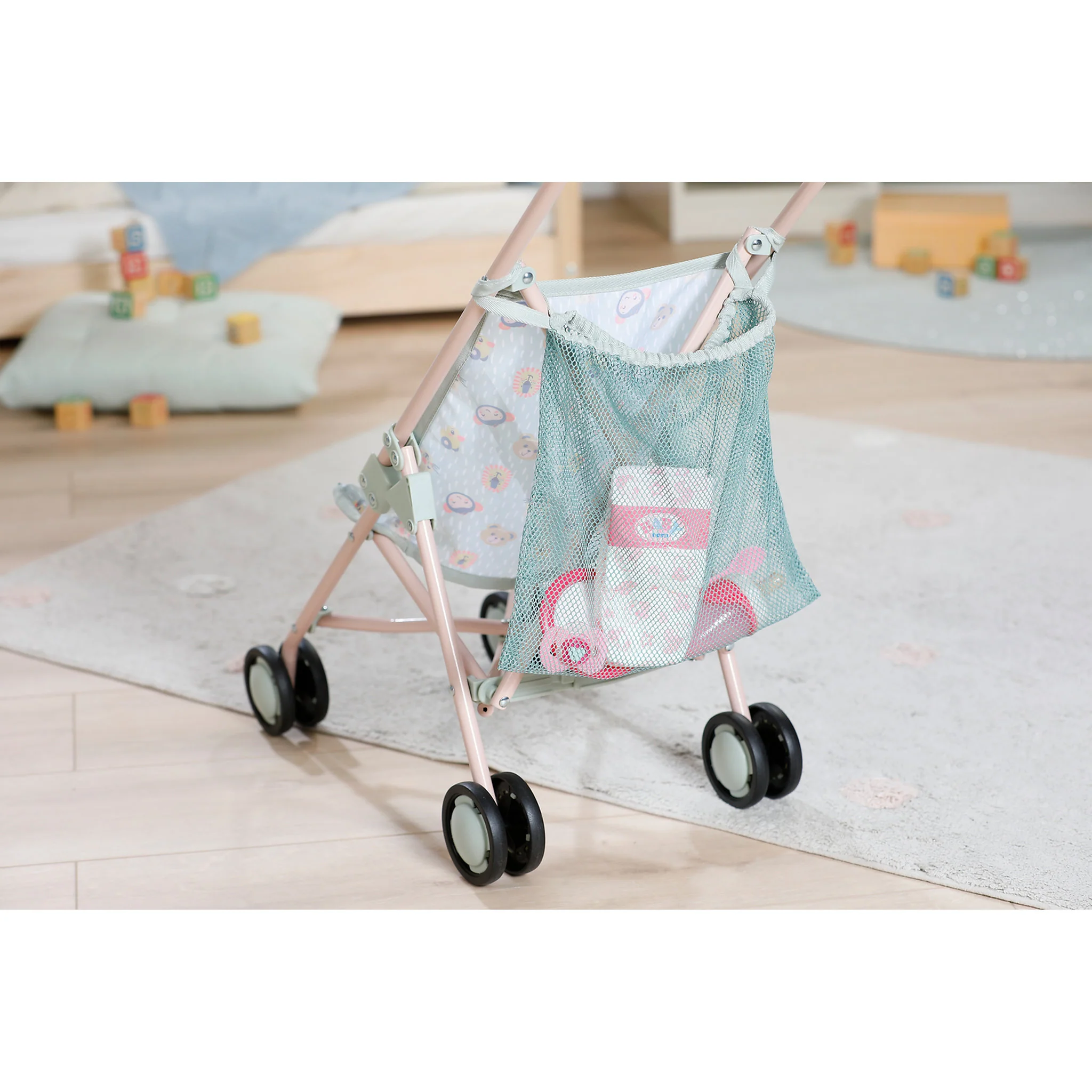 BABY Born Jungle Stroller with Bag Doll Accessory Set - Image 12