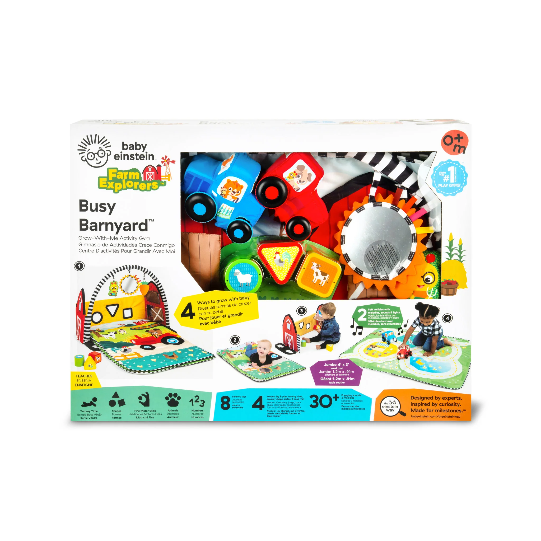 Baby Einstein Farm Explorers 4-In-1 Busy Barnyard Playmat