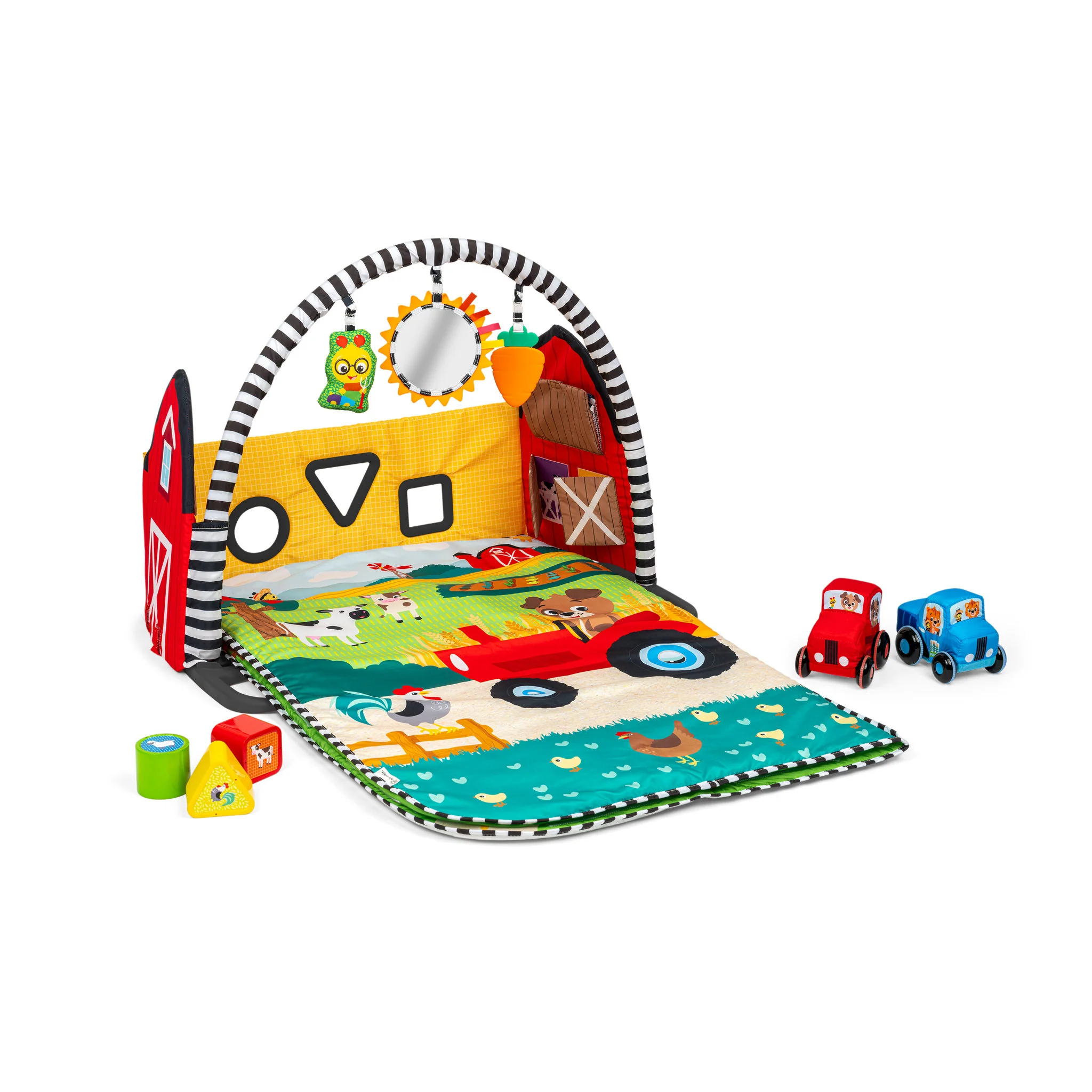 Baby Einstein Farm Explorers 4-In-1 Busy Barnyard Playmat - Image 2