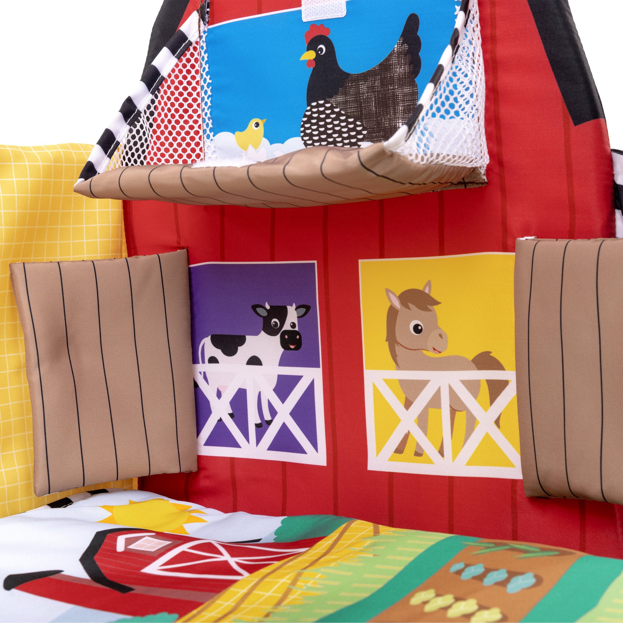 Baby Einstein Farm Explorers 4-In-1 Busy Barnyard Playmat - Image 5