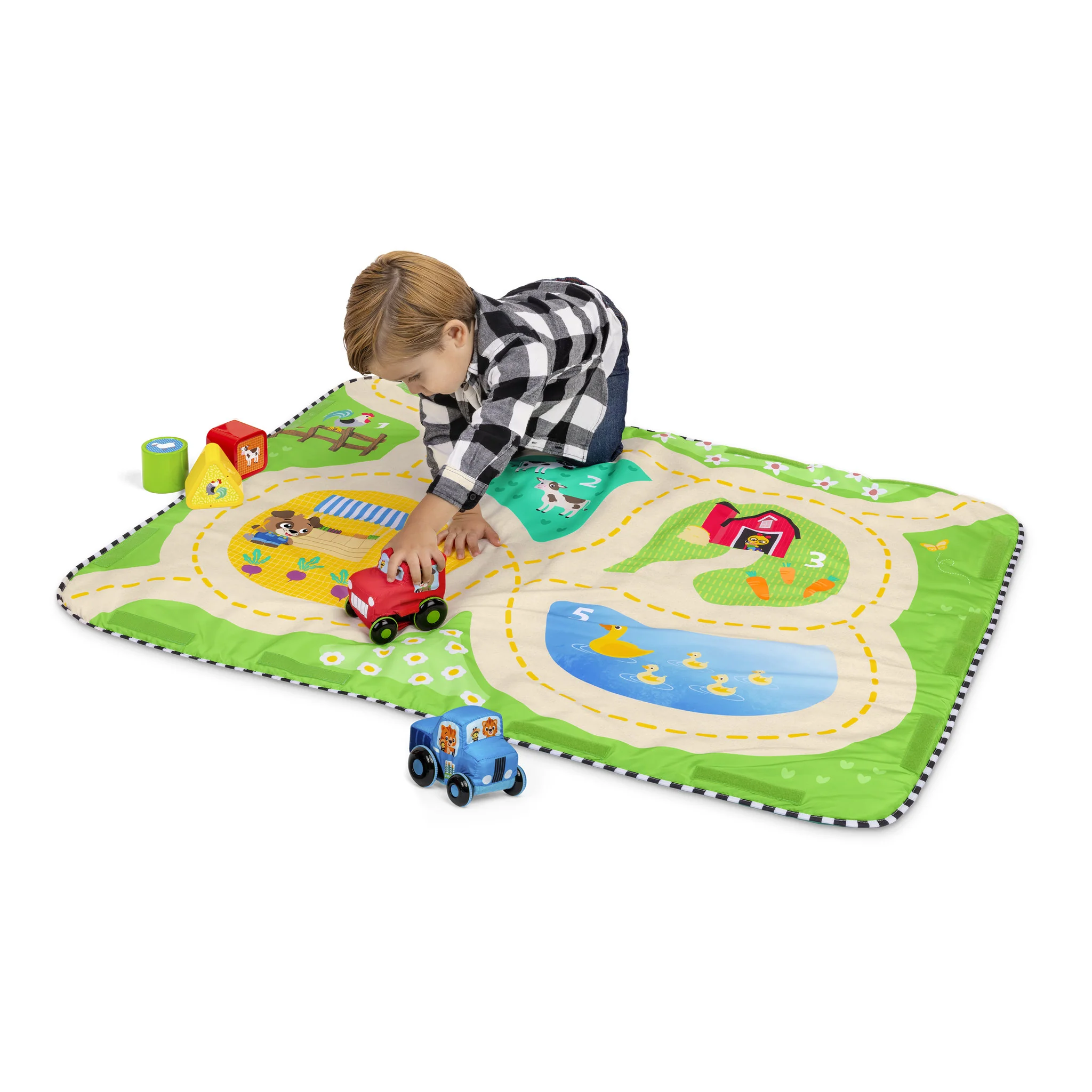 Baby Einstein Farm Explorers 4-In-1 Busy Barnyard Playmat - Image 8