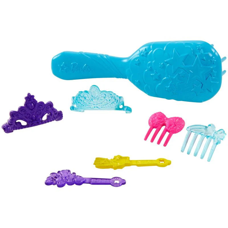 Barbie Dreamtopia Long Hair Fantasy Doll Rainbow Princess Pink Top - Image 3