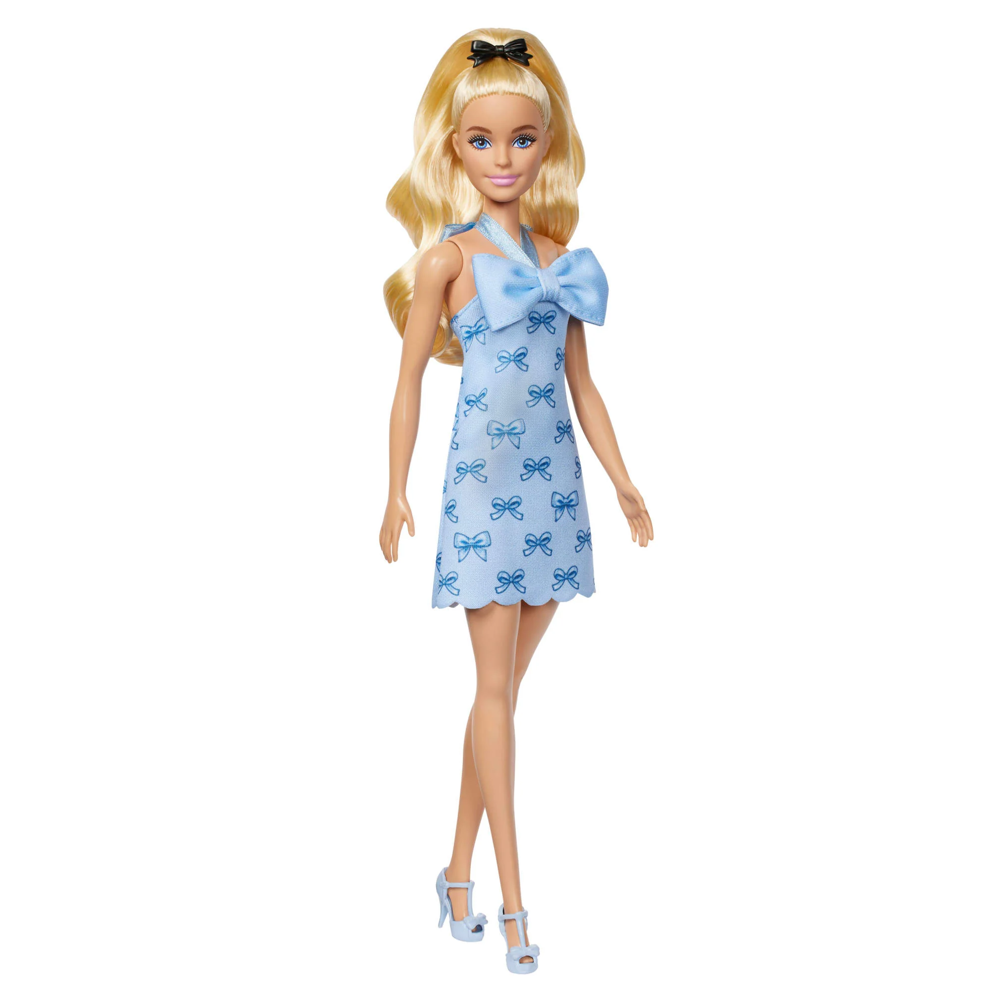 Barbie Fashionista Doll - 237 Blue Halter Dress - Image 3