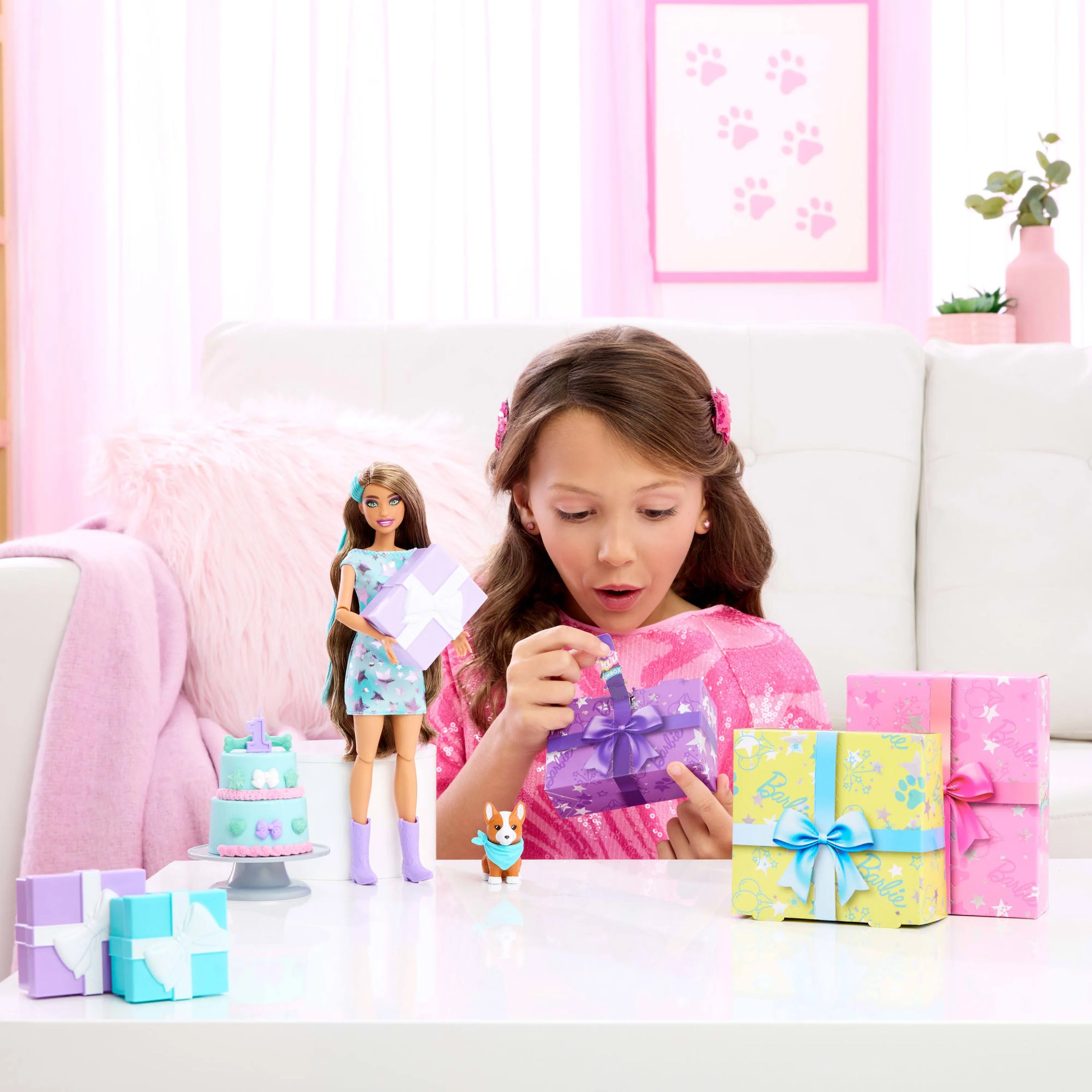 Barbie Party Unboxed Doll - Party Stars Set - Image 7