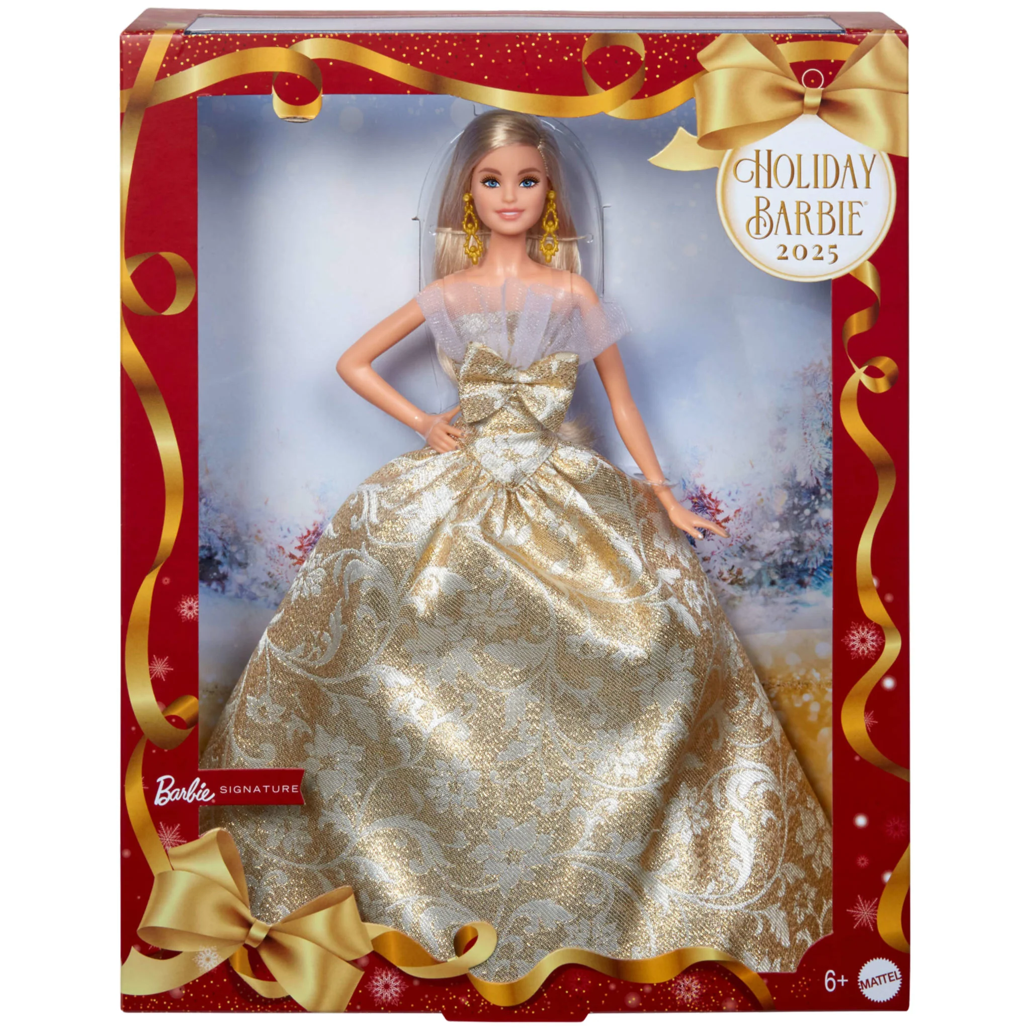 Barbie Signature 2025 Holiday Doll - Blonde