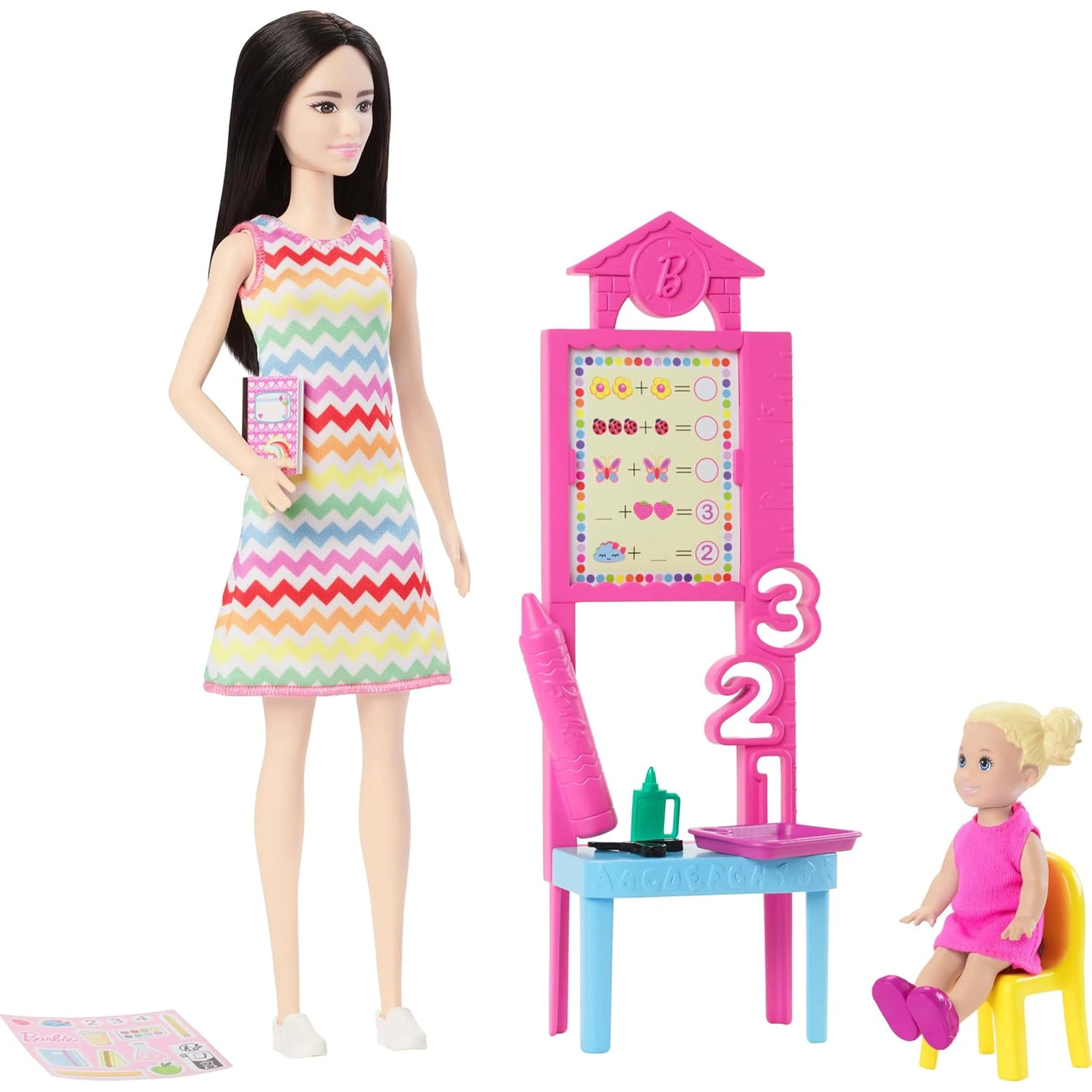 Barbie You Can Be Anything Career Doll Playset - Teacher with Blonde Toddler - Image 2