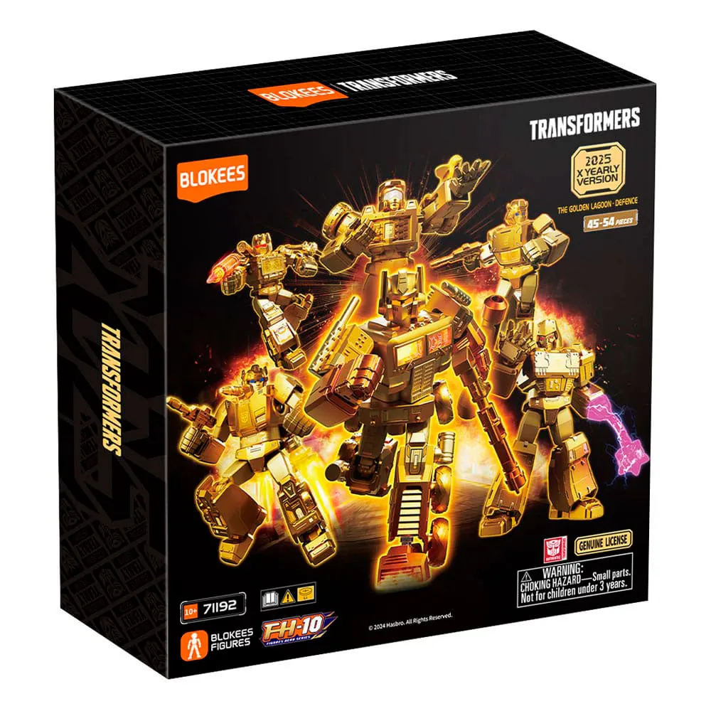 Blokees Transformers XV02 Golden Lagoon Guardian