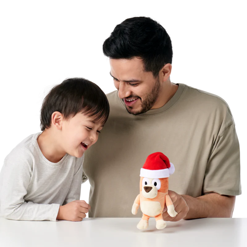 Bluey Series 9 Festive Plush - Christmas Hat Bingo - Image 2