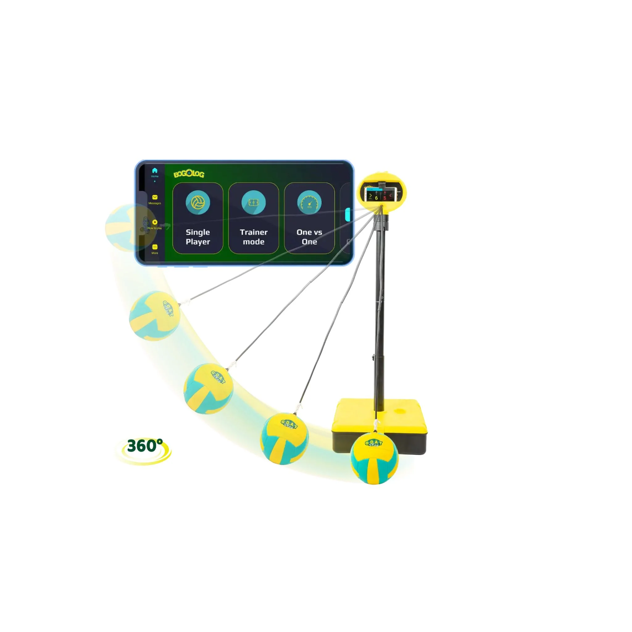 Bogolog Tetherball Soccer Game & App - Image 5