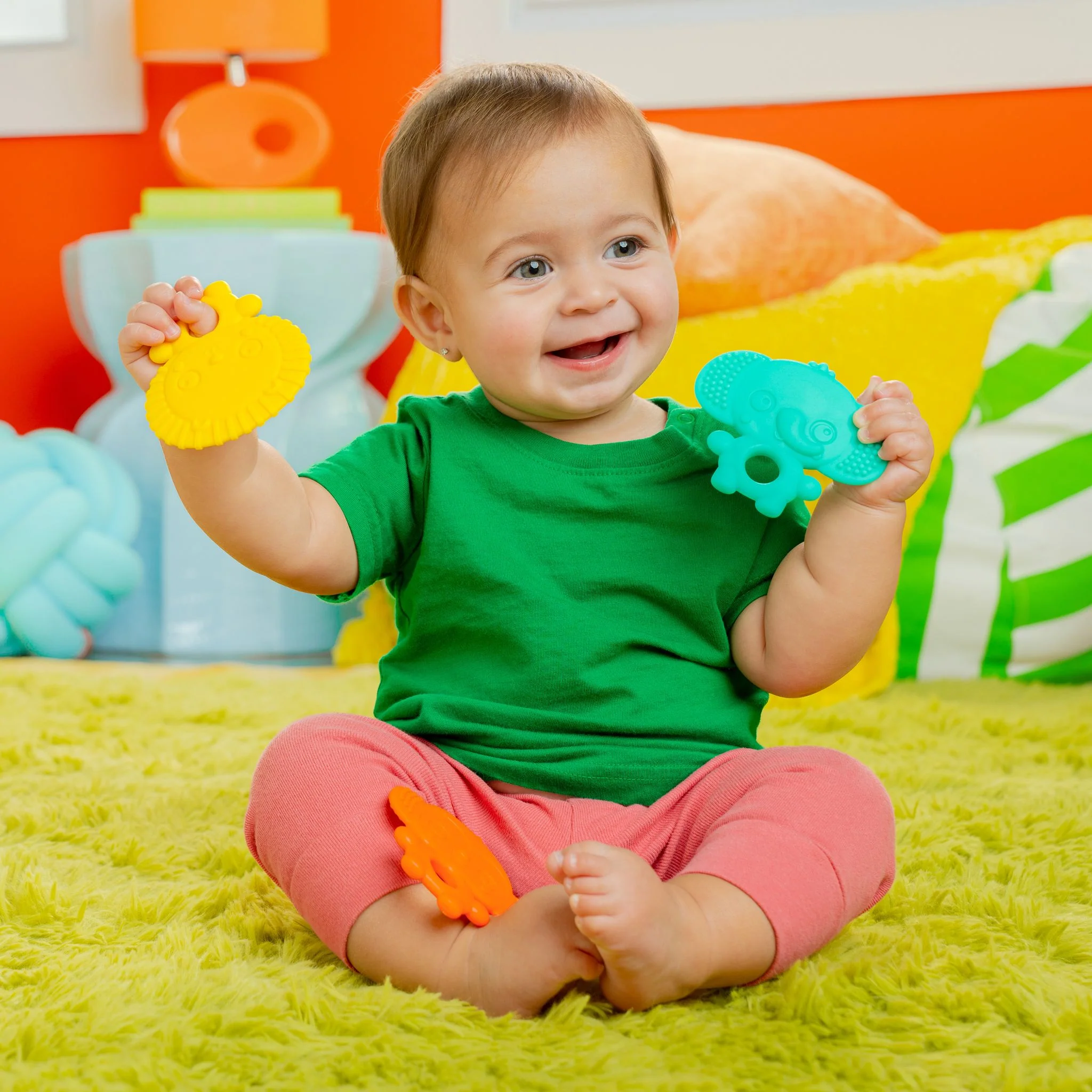 Bright Starts Gummy Buddies Teether 3 Pack - Image 10