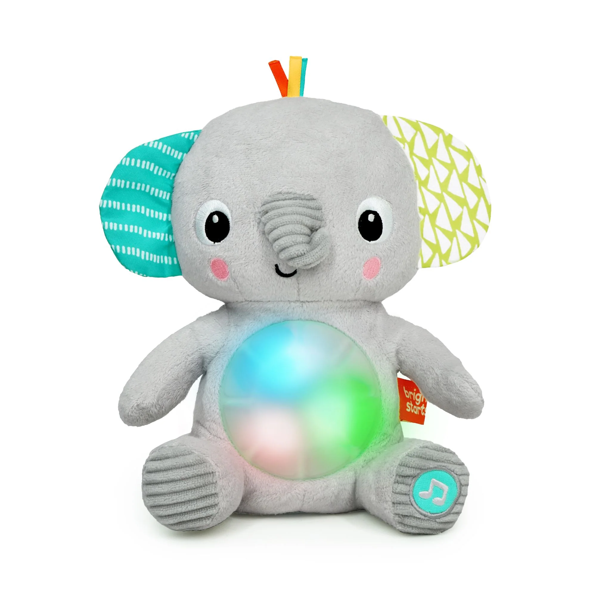 Bright Starts Hug-A-Bye Baby Light & Sound Elephant