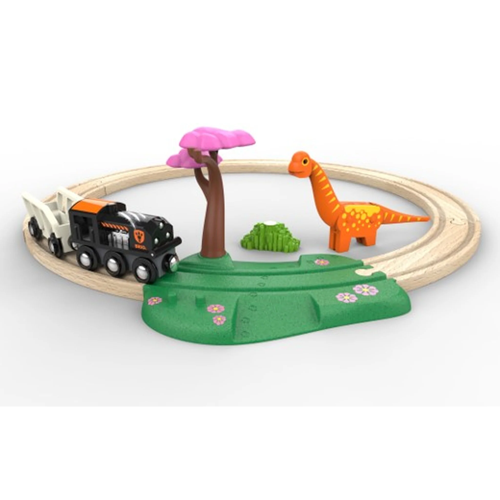 BRIO World Dinosaur Circle Train Set 12 Piece Set - Image 4