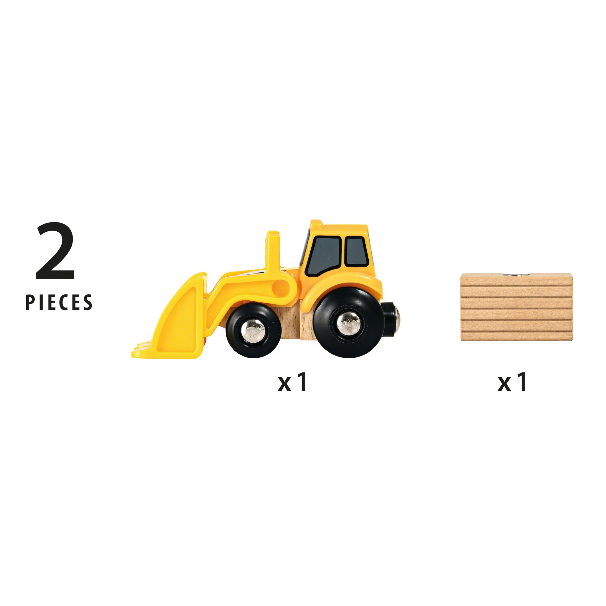 BRIO World Loader Construction Vehicle 2 Pieces - Image 4