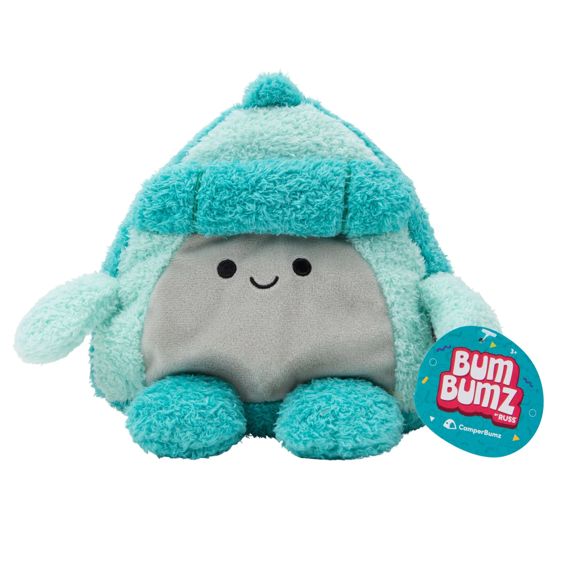 Bumbumz 7.5 Inch Plush Camperbumz - Tabitha Sleeping Tent