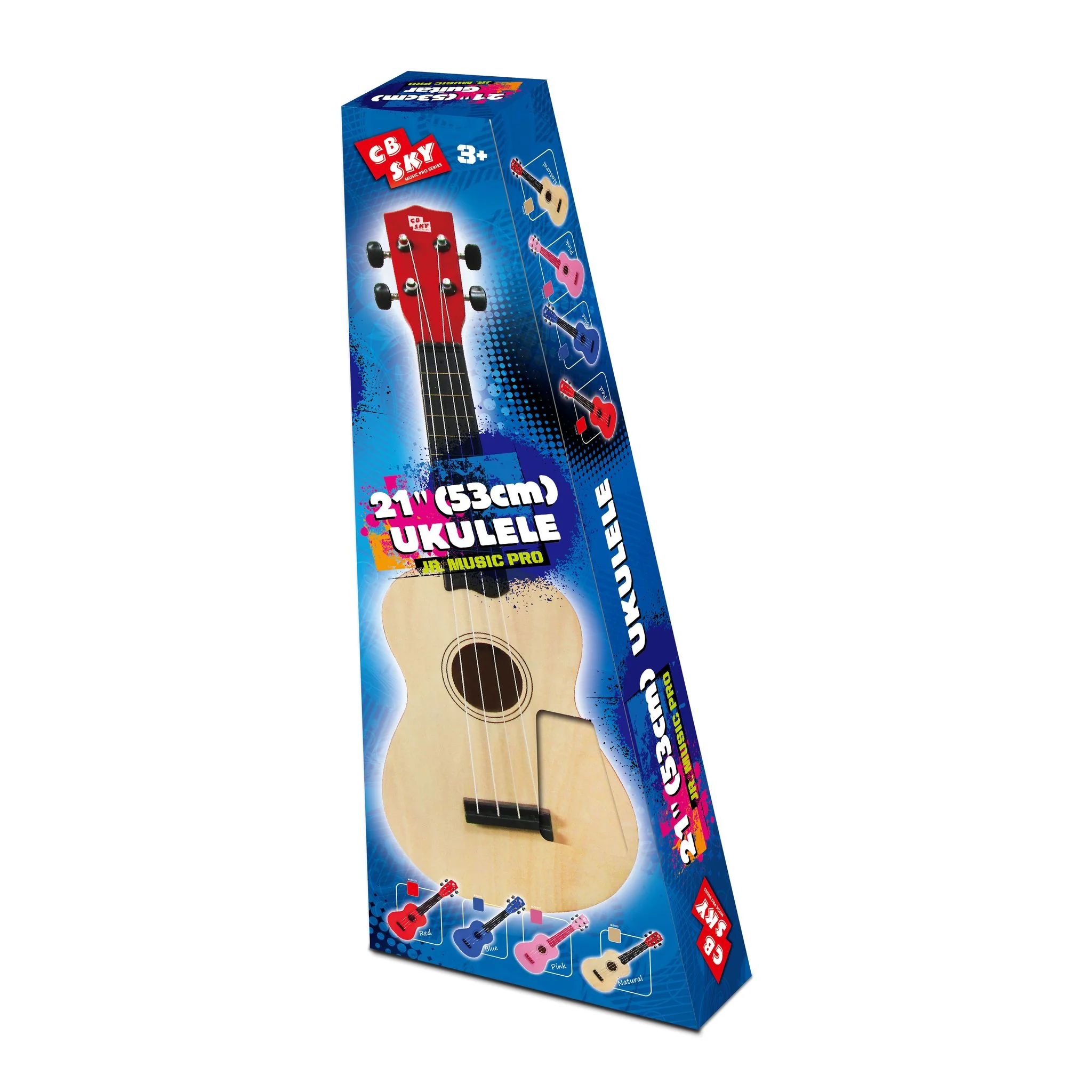 CB Sky 53cm Ukulele - Natural - Image 2