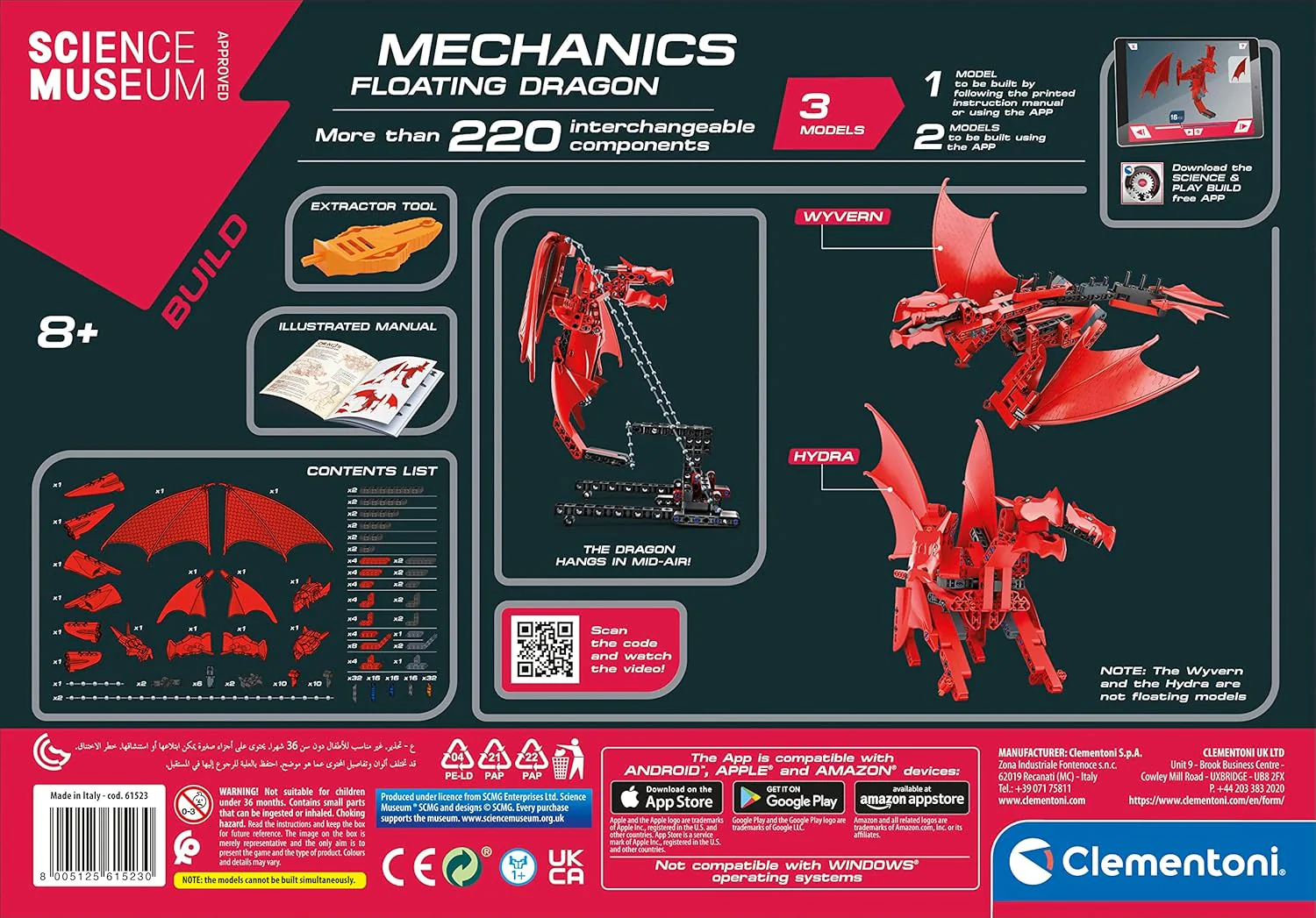 Clementoni Mechanics Floating Dragon - Image 2