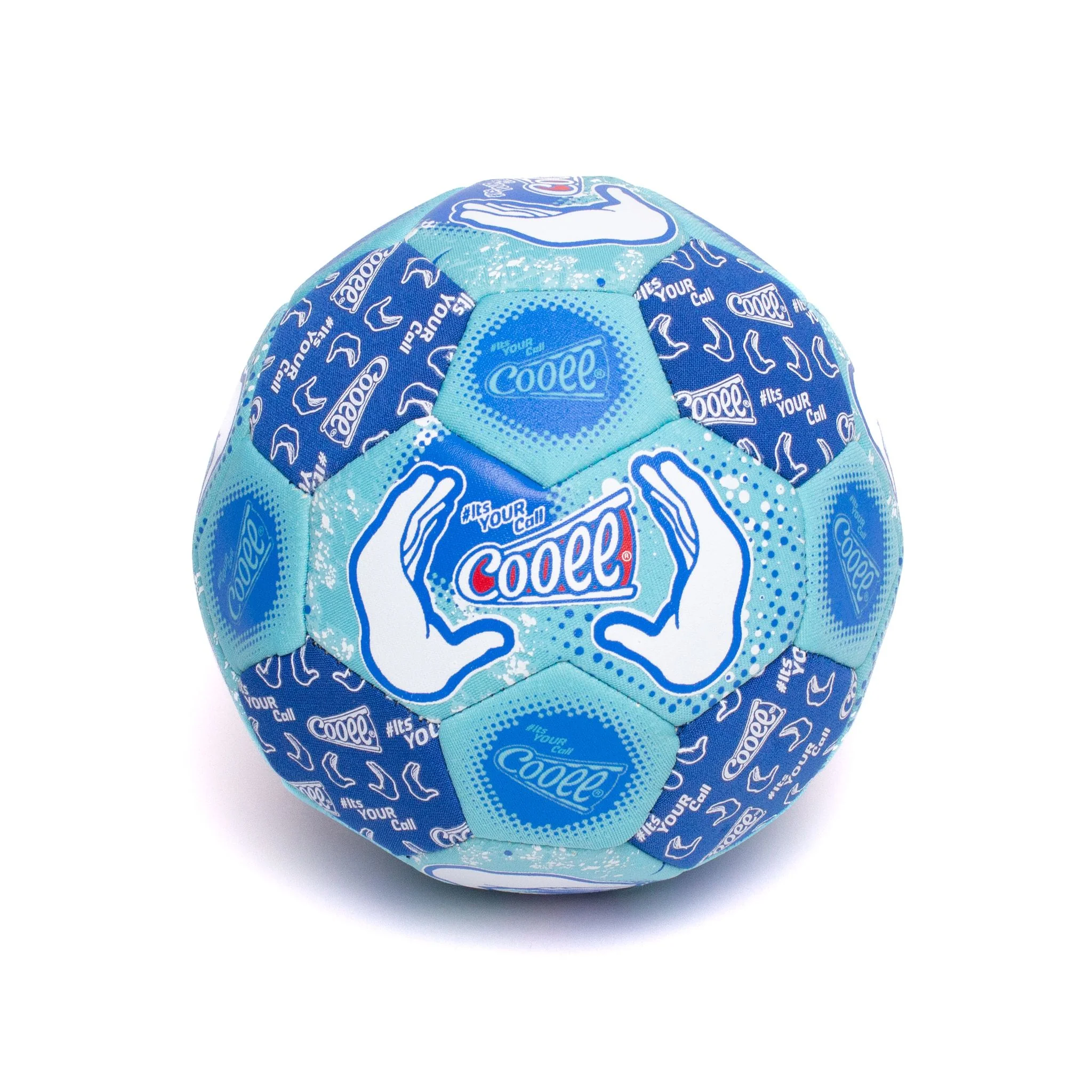 Cooee Neoprene Mini Soccer Ball - Blue - Image 2