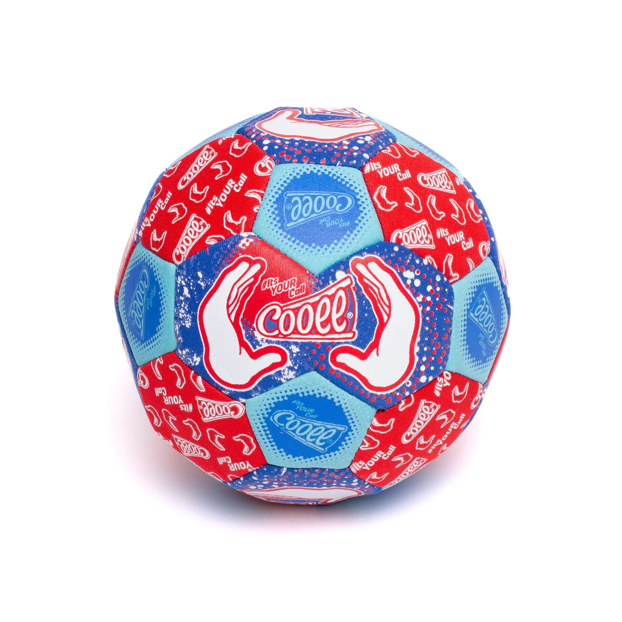 Cooee Neoprene Soccer Ball #5 - Red - Image 2