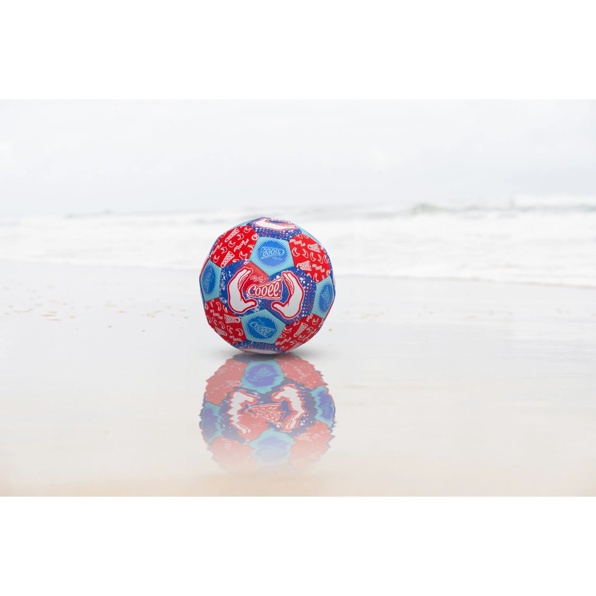 Cooee Neoprene Soccer Ball #5 - Red - Image 3
