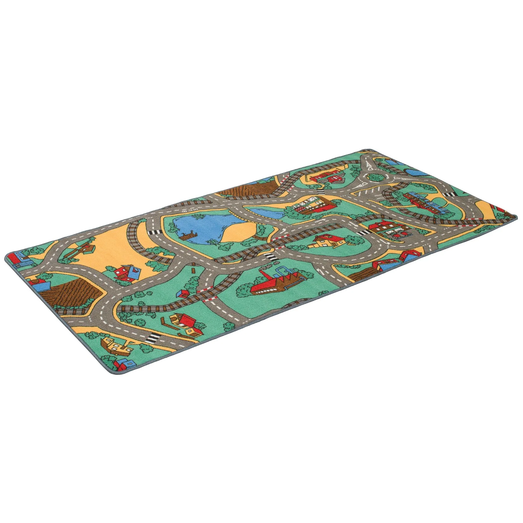 Play Zone Playmat Rural Streets Country 200X100cm