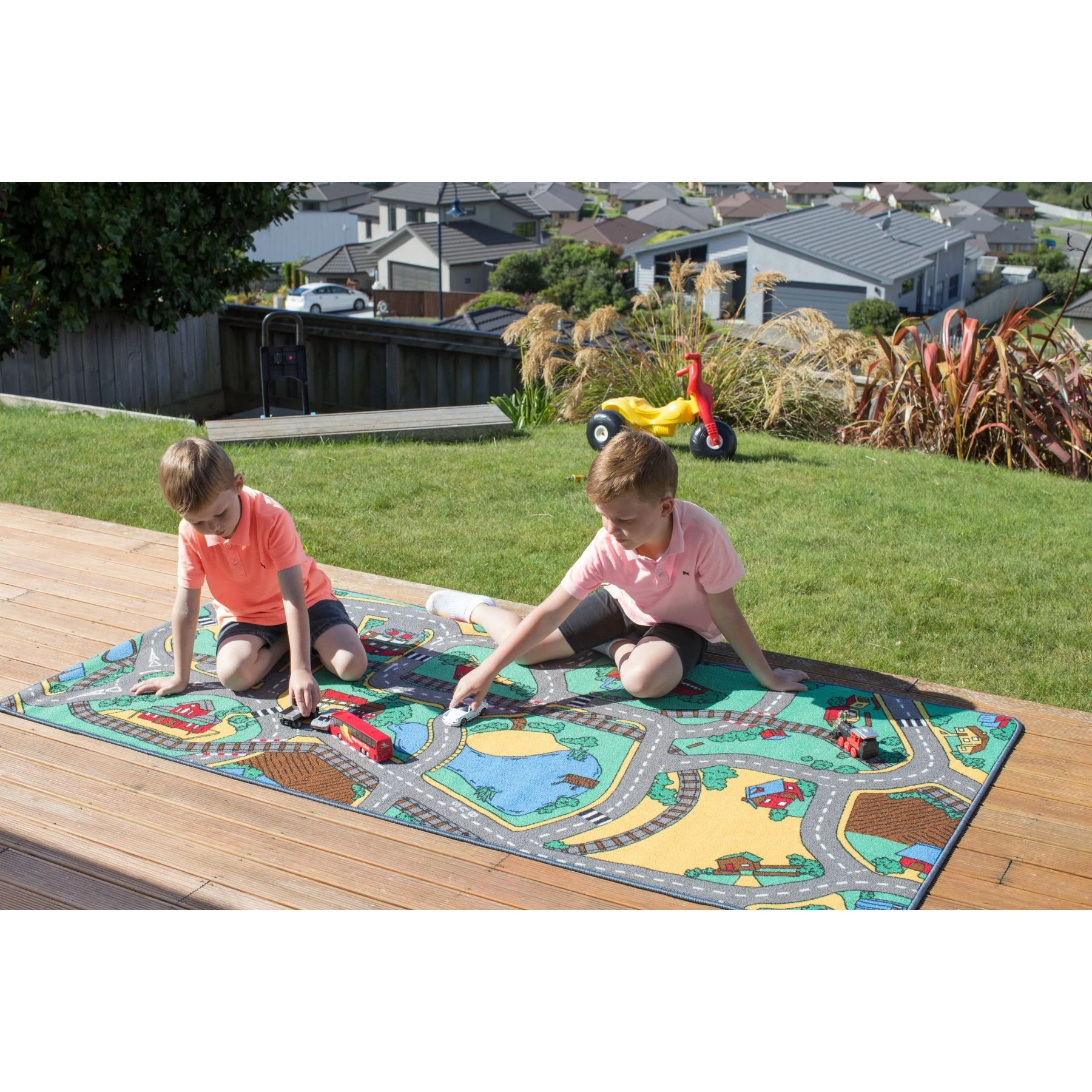 Play Zone Playmat Rural Streets Country 200X100cm - Image 2