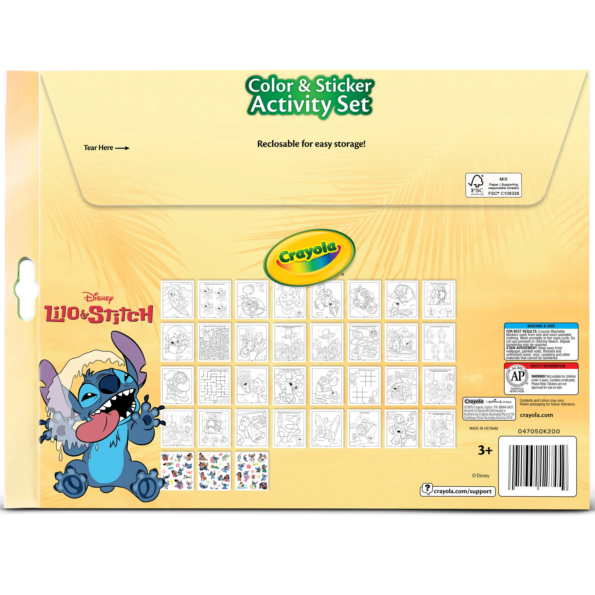 Crayola Lilo & Stitch Activity Set - Image 2