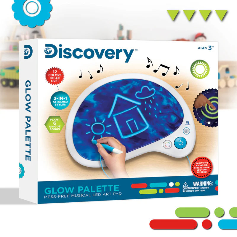 Discovery Glow Palette Mess-Free Led Art Pad - Image 2