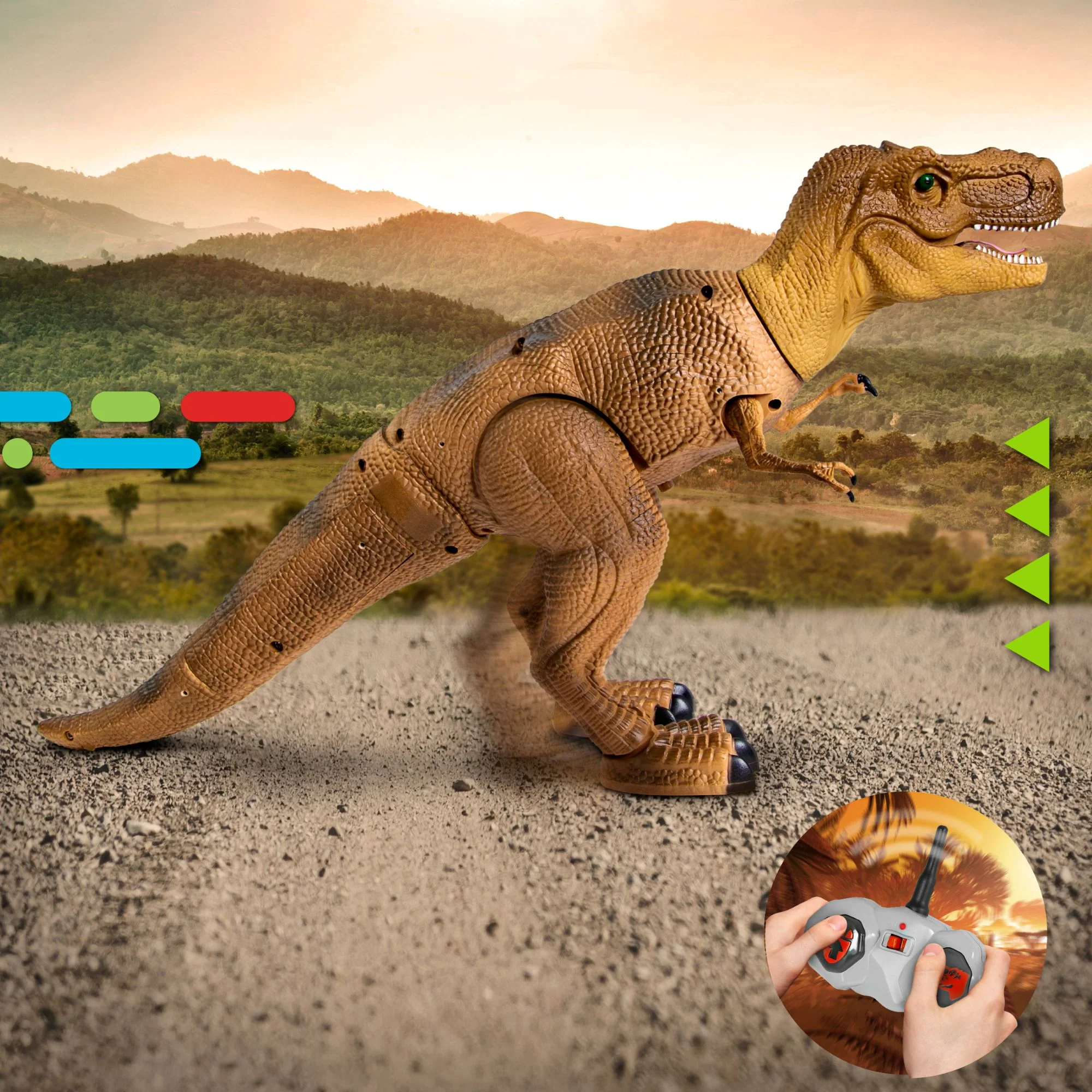 Discovery T-Rex Remote Control Action Dinosaur - Image 6