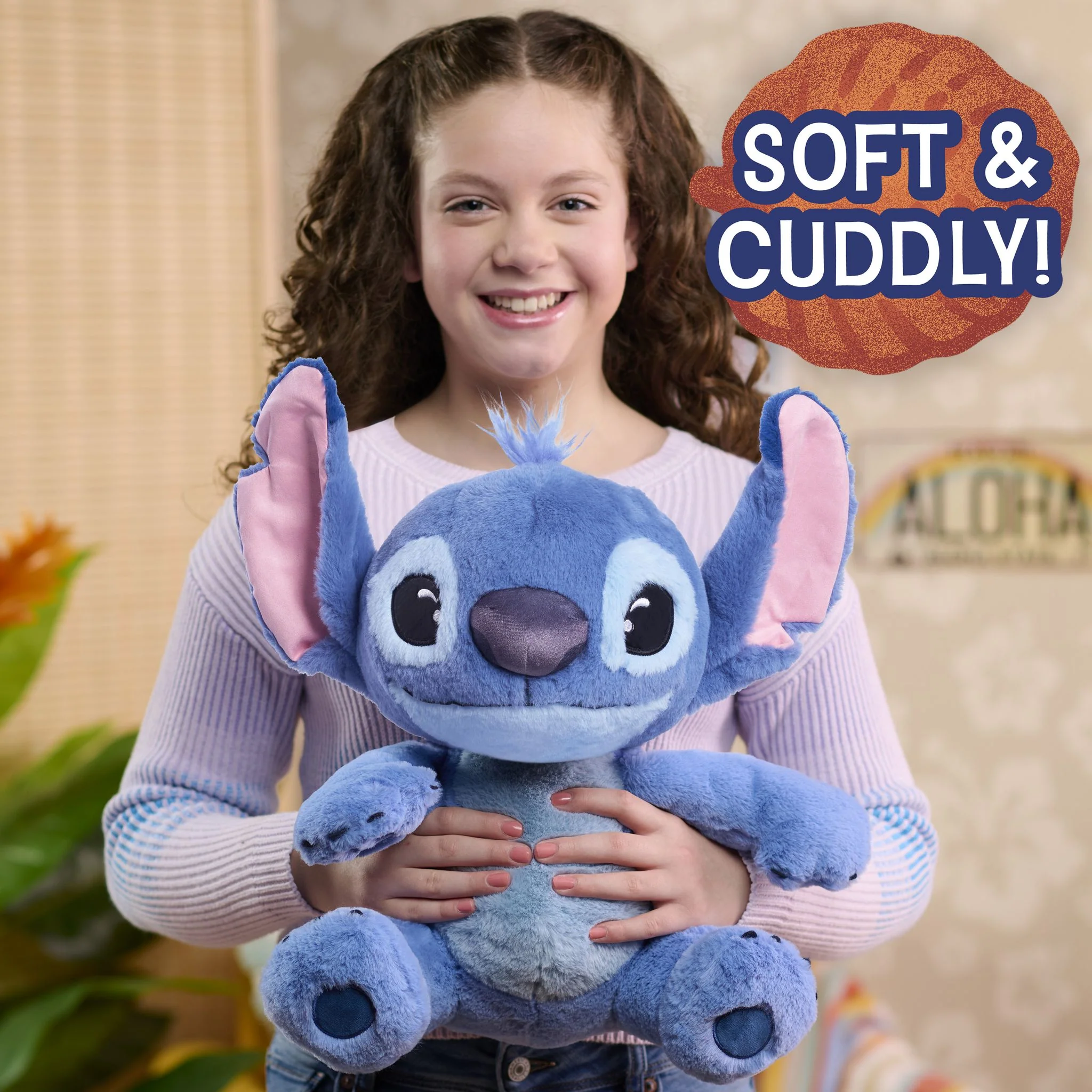 Disney Stitch Live-Action Large Plush - Image 2