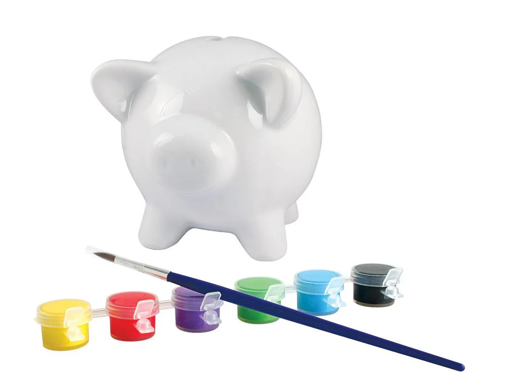 Paint Your Own Piggy Bank
