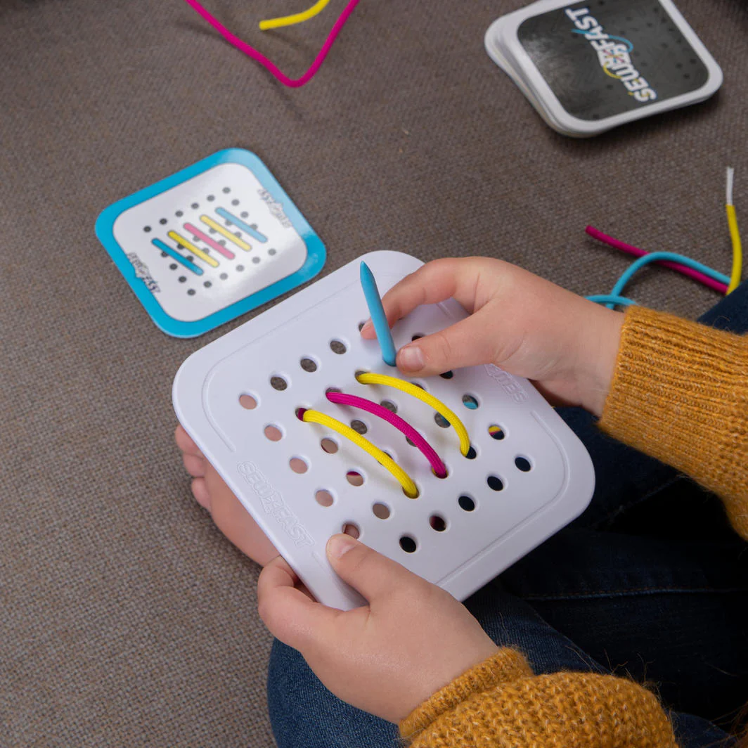 Fat Brain Toys Sew Fast Game - Image 5
