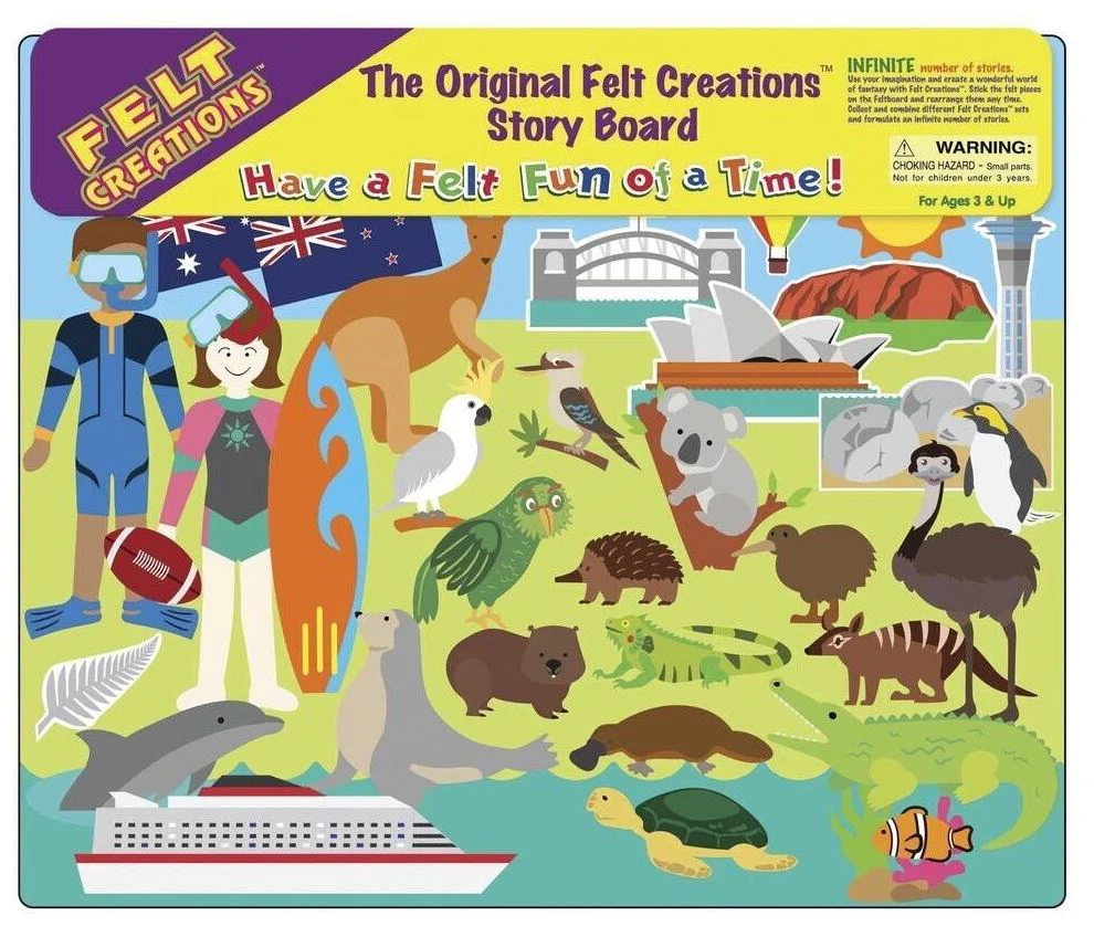 Felt Creation Explore Australia And New Zealand