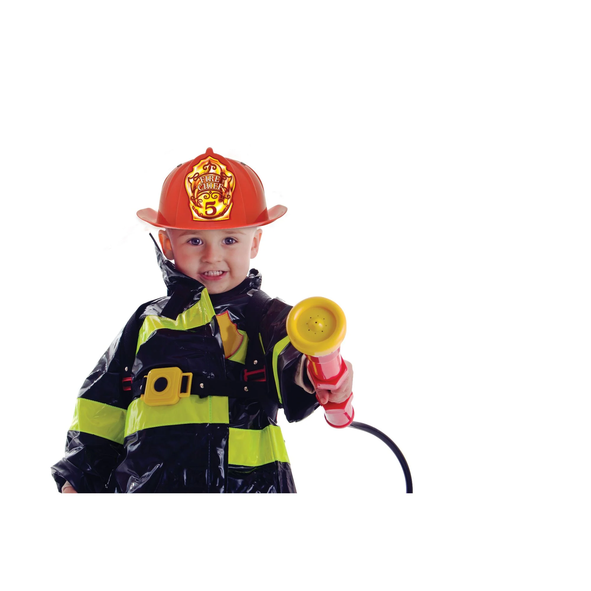 Peterkin Fire Rescue Red Adjustable Helmet - Image 2