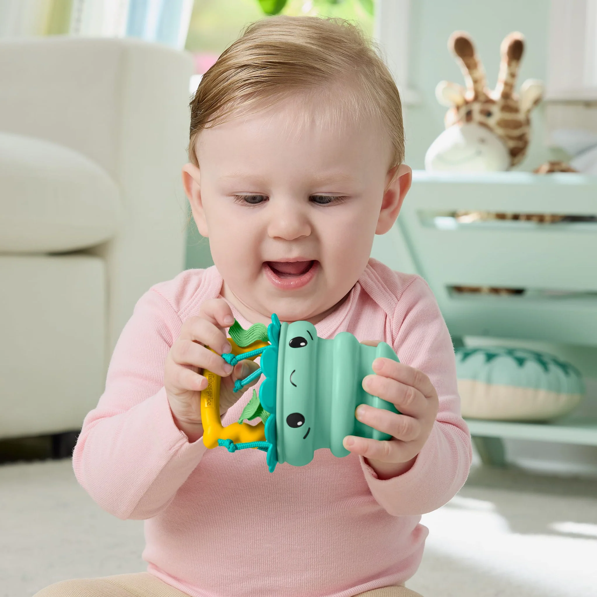 Fisher-Price 2 In 1 Ocean Rattles - Jellyfish - Image 4