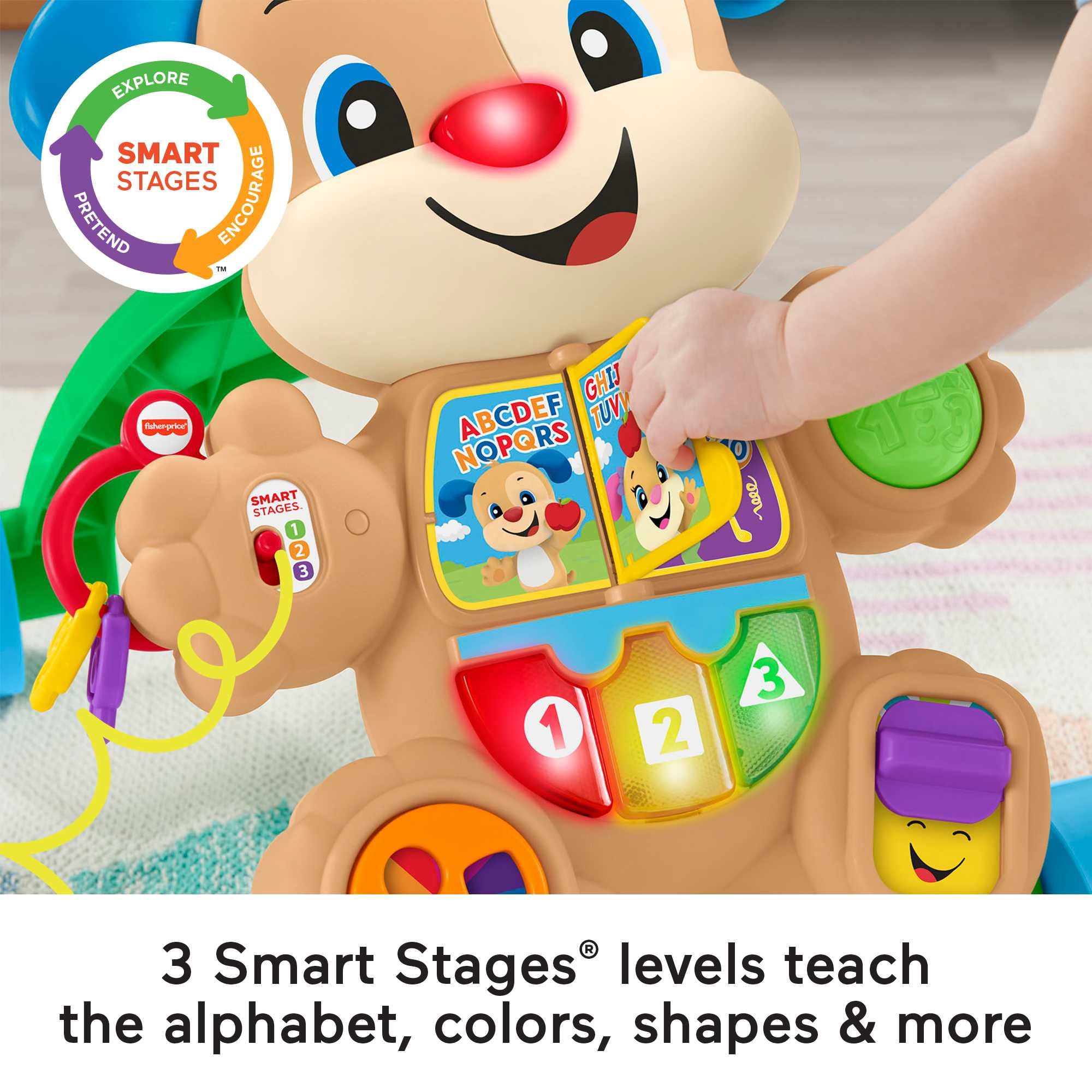 Fisher-Price Laugh & Learn Learn With Puppy Walker Boy - Image 3