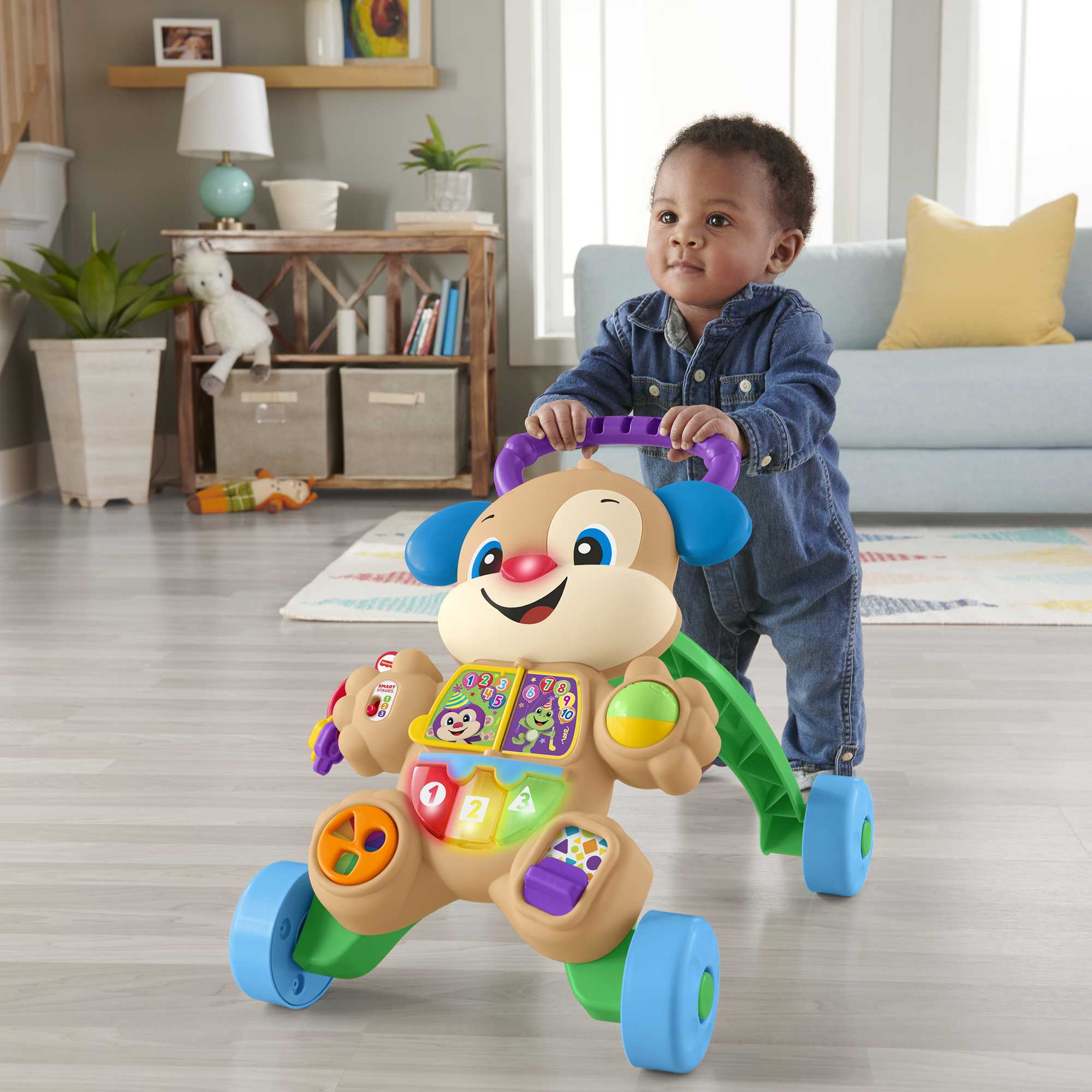 Fisher-Price Laugh & Learn Learn With Puppy Walker Boy - Image 5