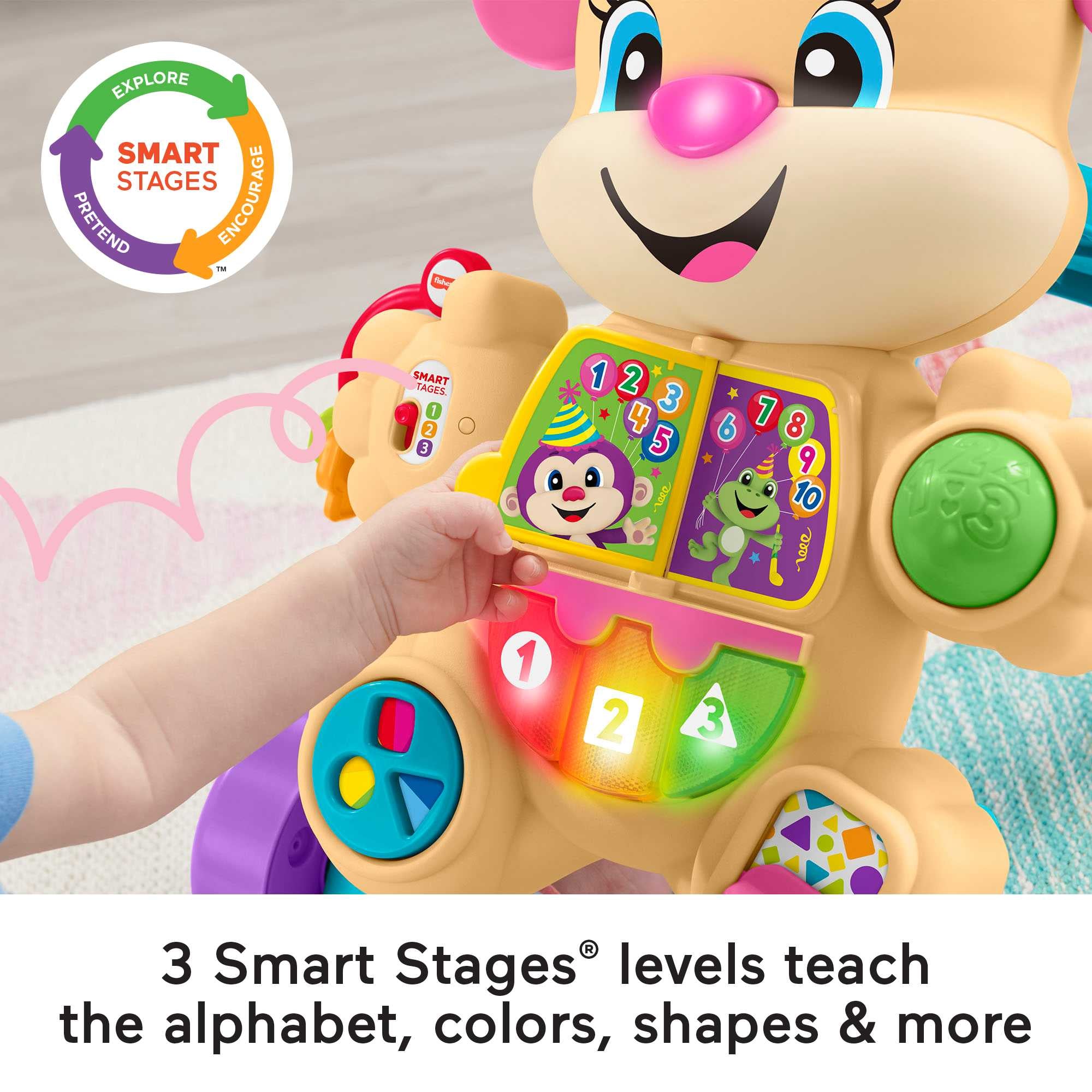 Fisher-Price Laugh & Learn Learn With Puppy Walker Girl - Image 6