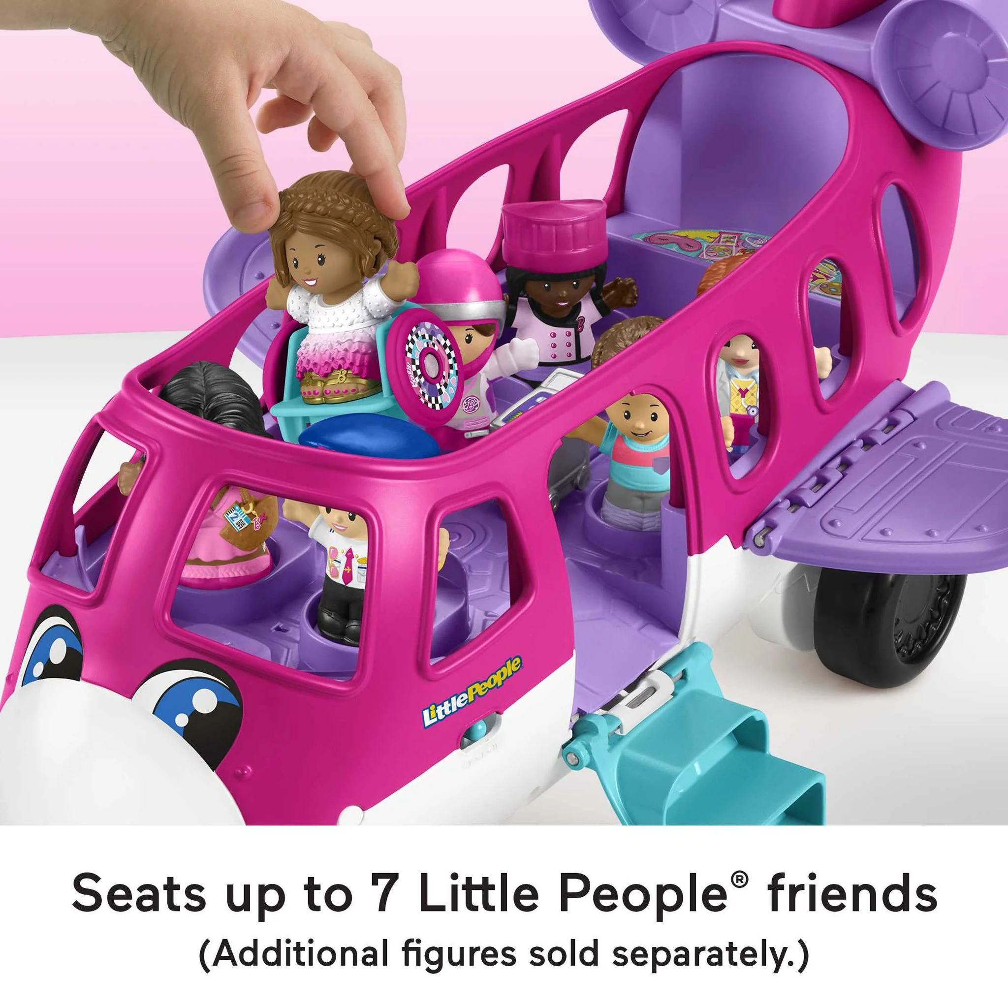 Fisher-Price Little People Barbie Dream Plane - Image 4