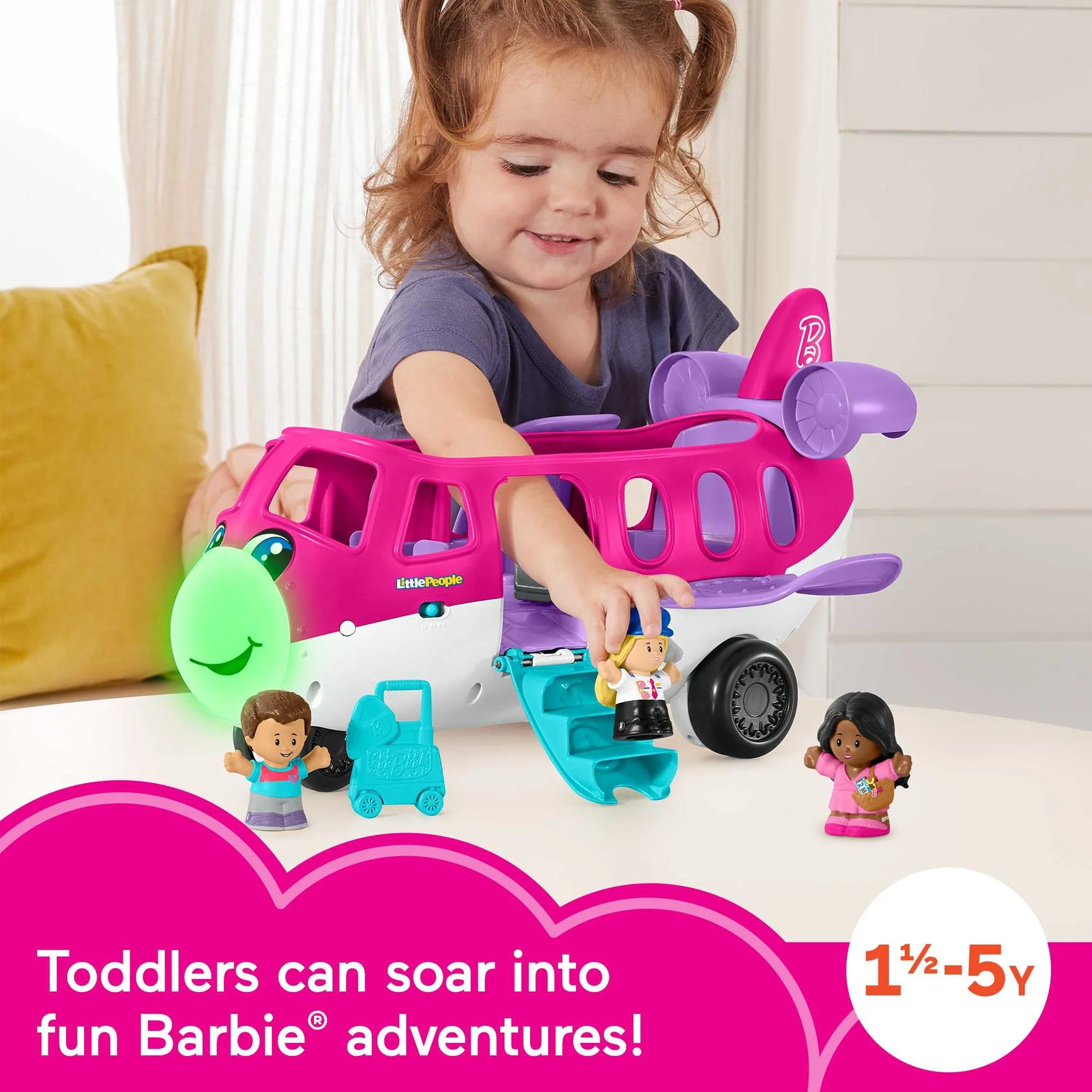 Fisher-Price Little People Barbie Dream Plane - Image 7