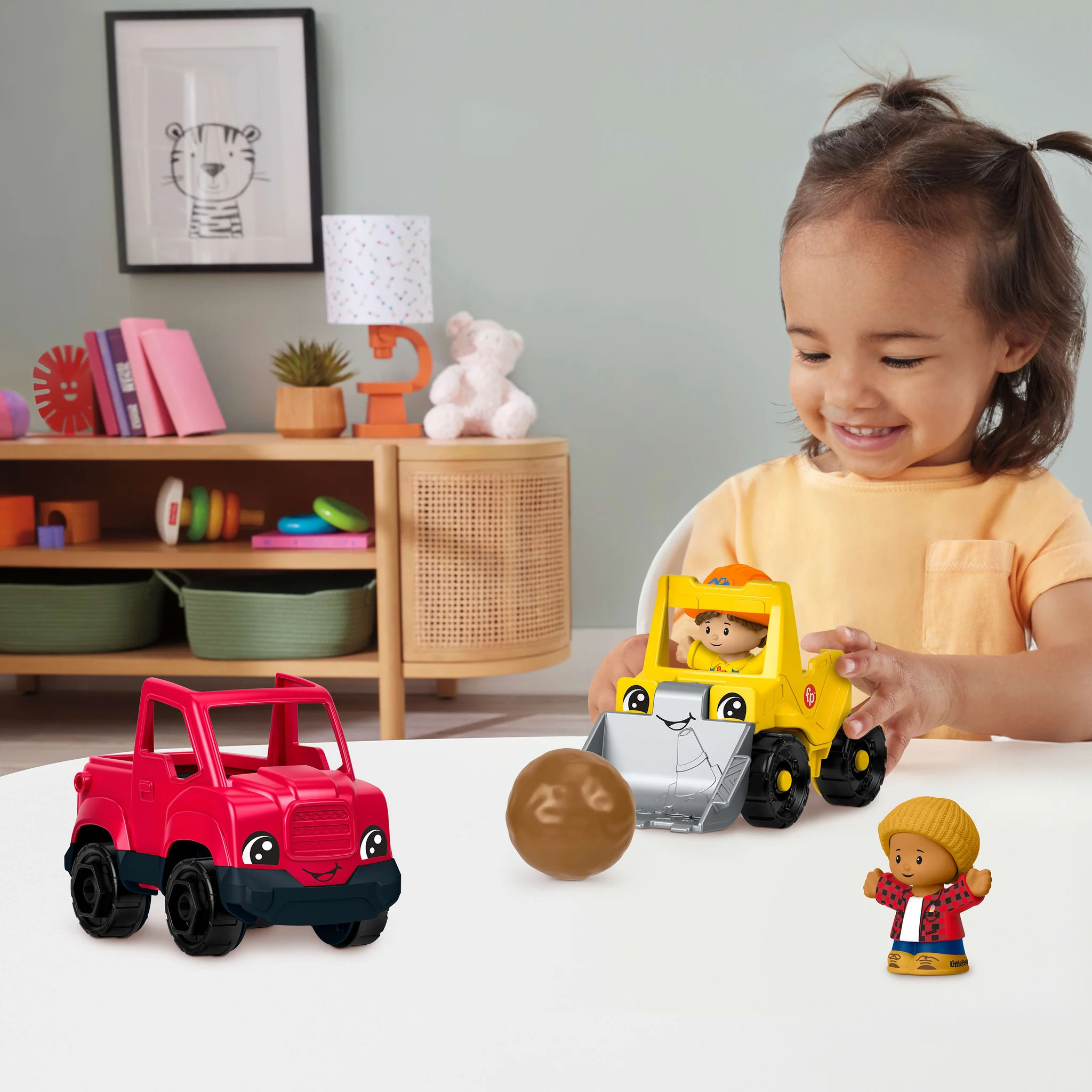 Fisher-Price Little People Work Around Town Vehicle Set - Image 4