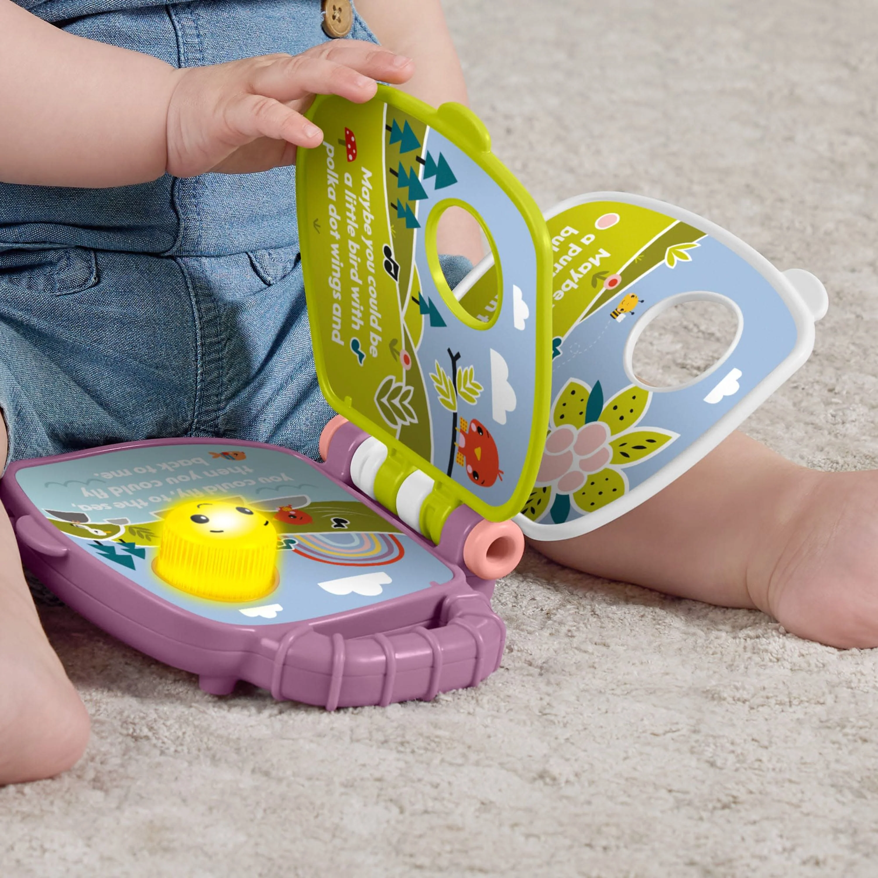 Fisher-Price The Purple Monkey Musical Storybook - Image 5