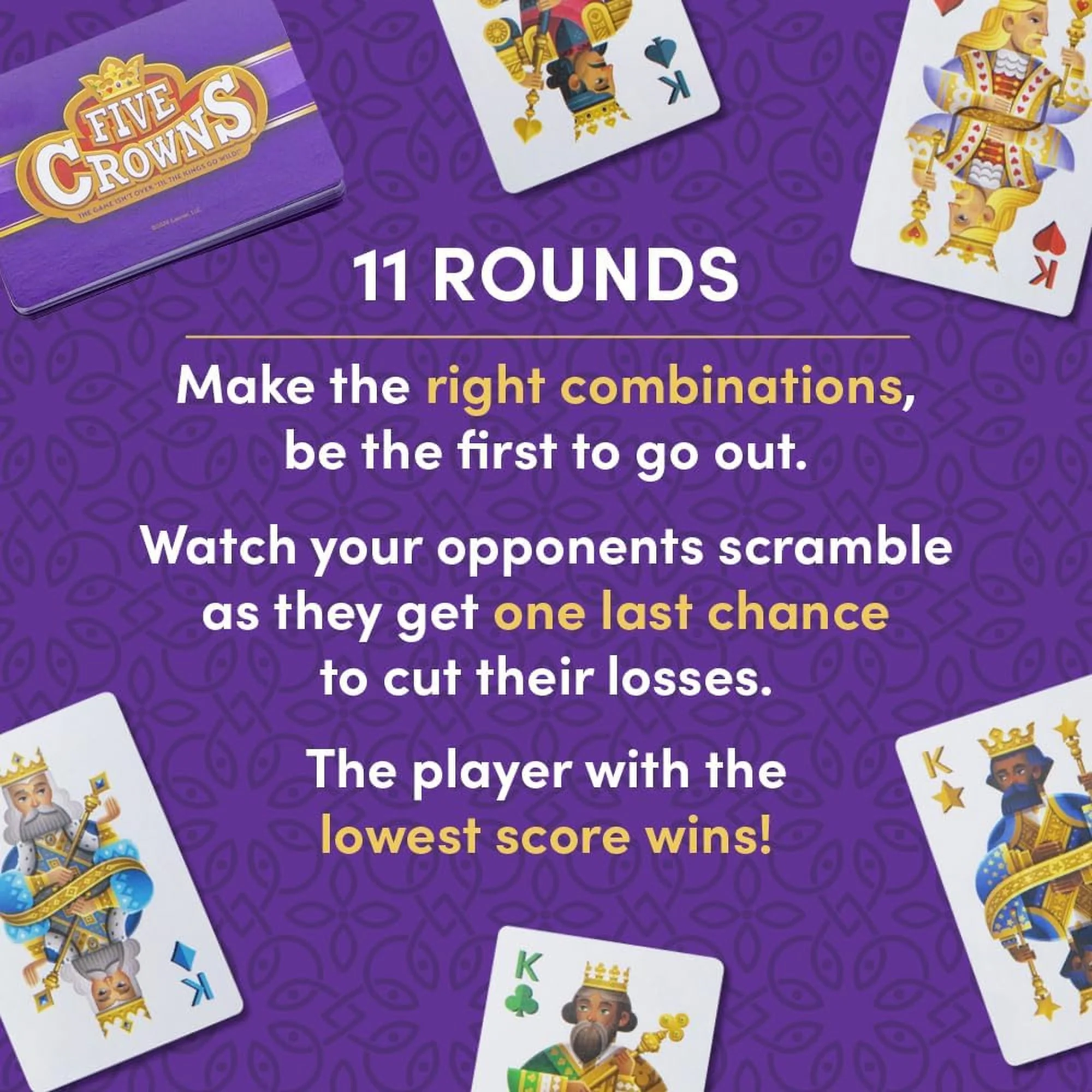 Five Crowns Card Game - Image 3