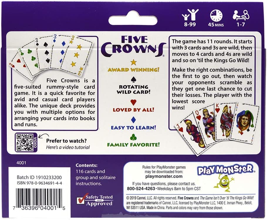 Five Crowns Card Game - Image 2