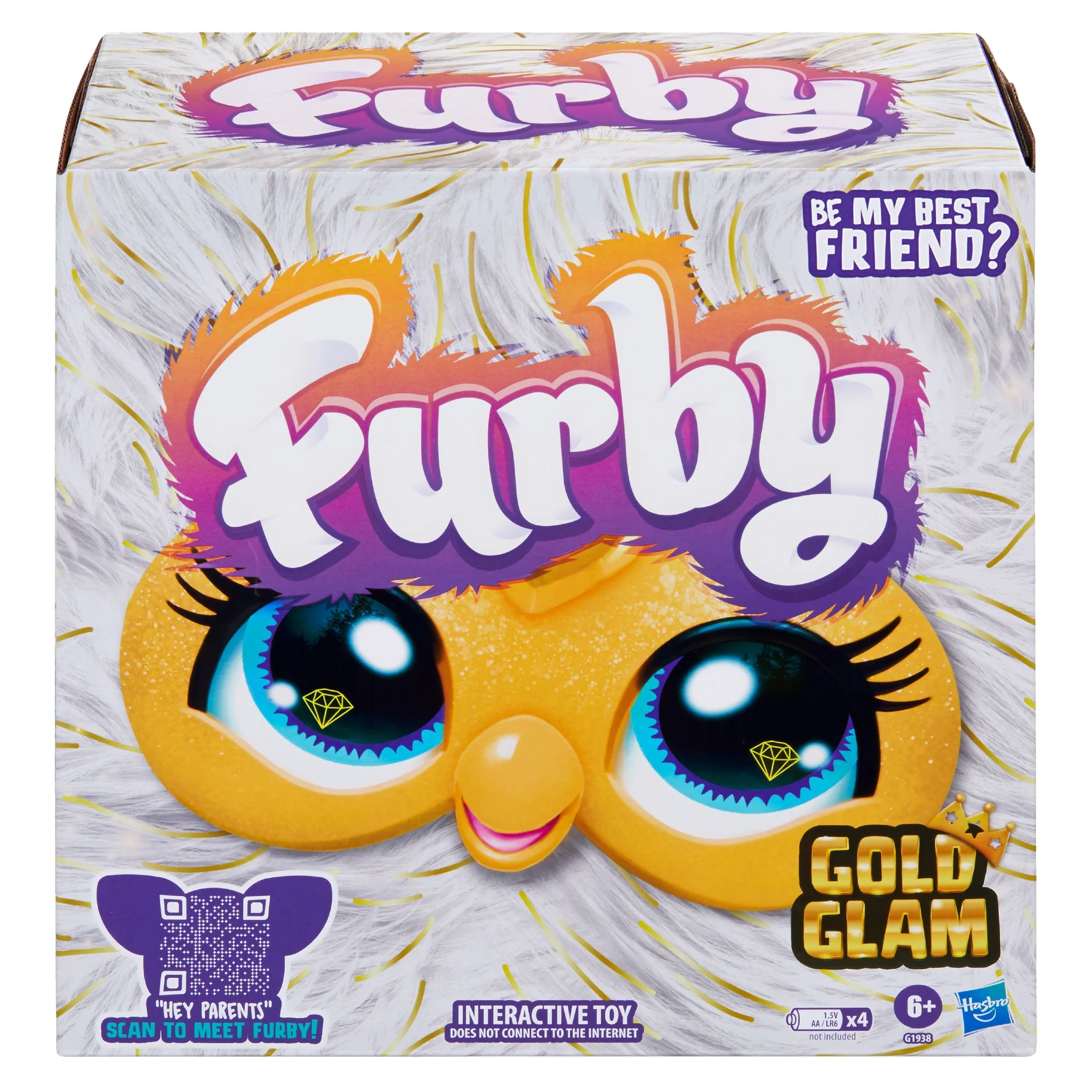 Furby Interactive Plush Gold Glam - Image 2