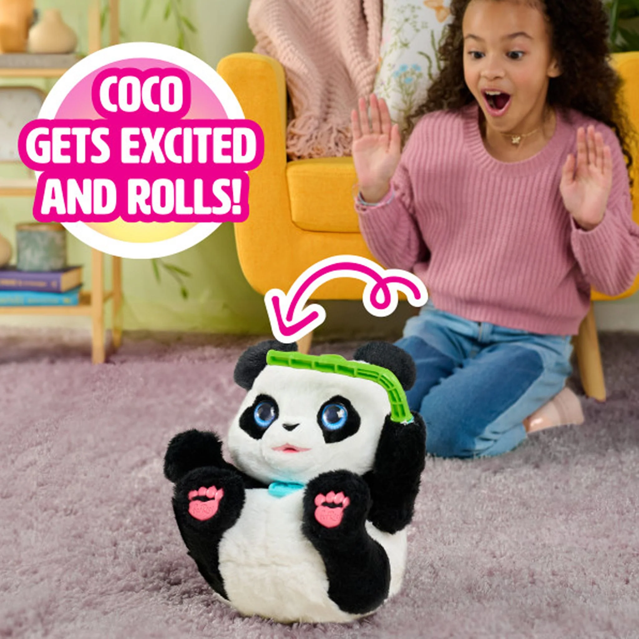 FurReal Coco The Tumbling Panda - Image 5