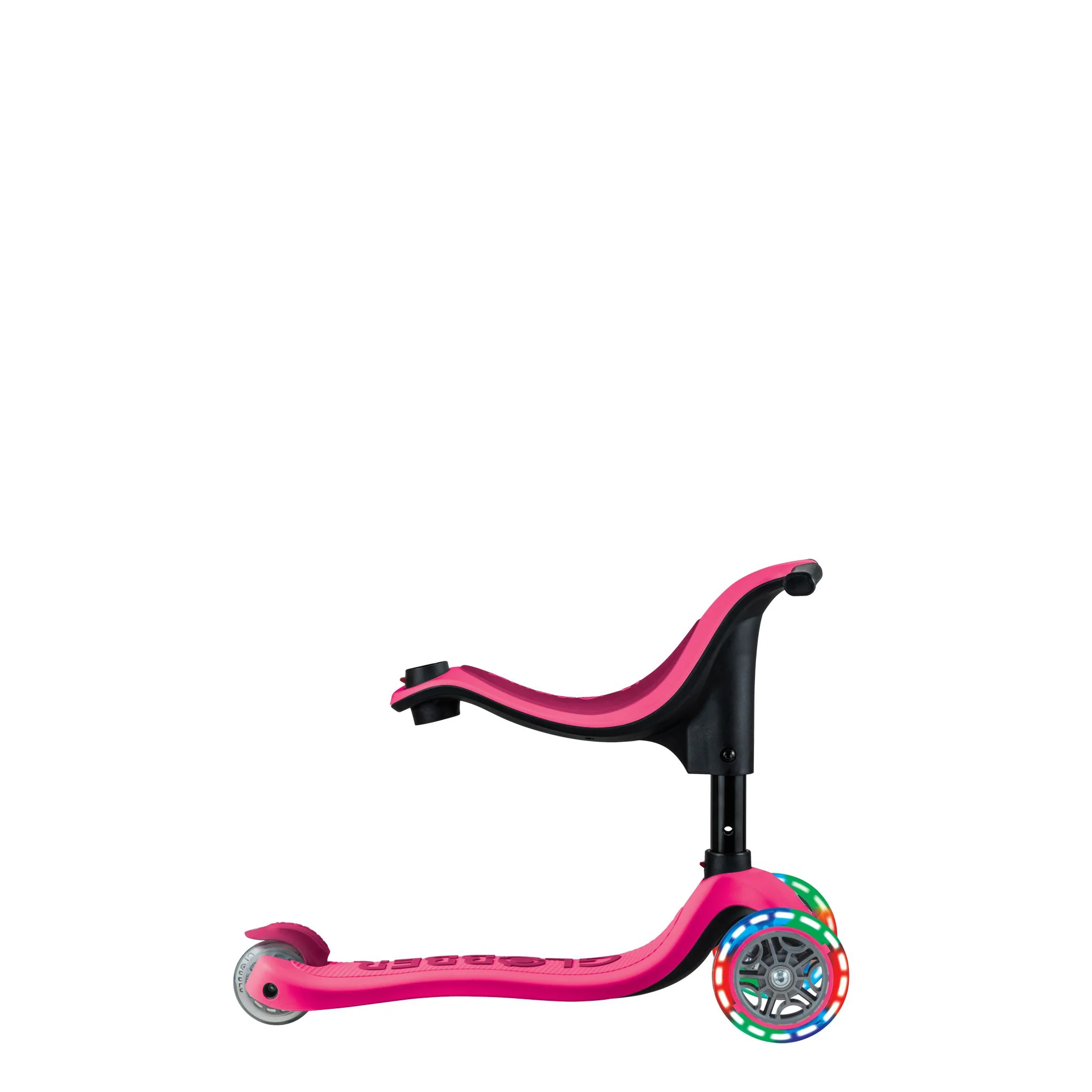 Globber Go Up Sporty Lights V2 - Fuchsia/Dark Pink - Image 2